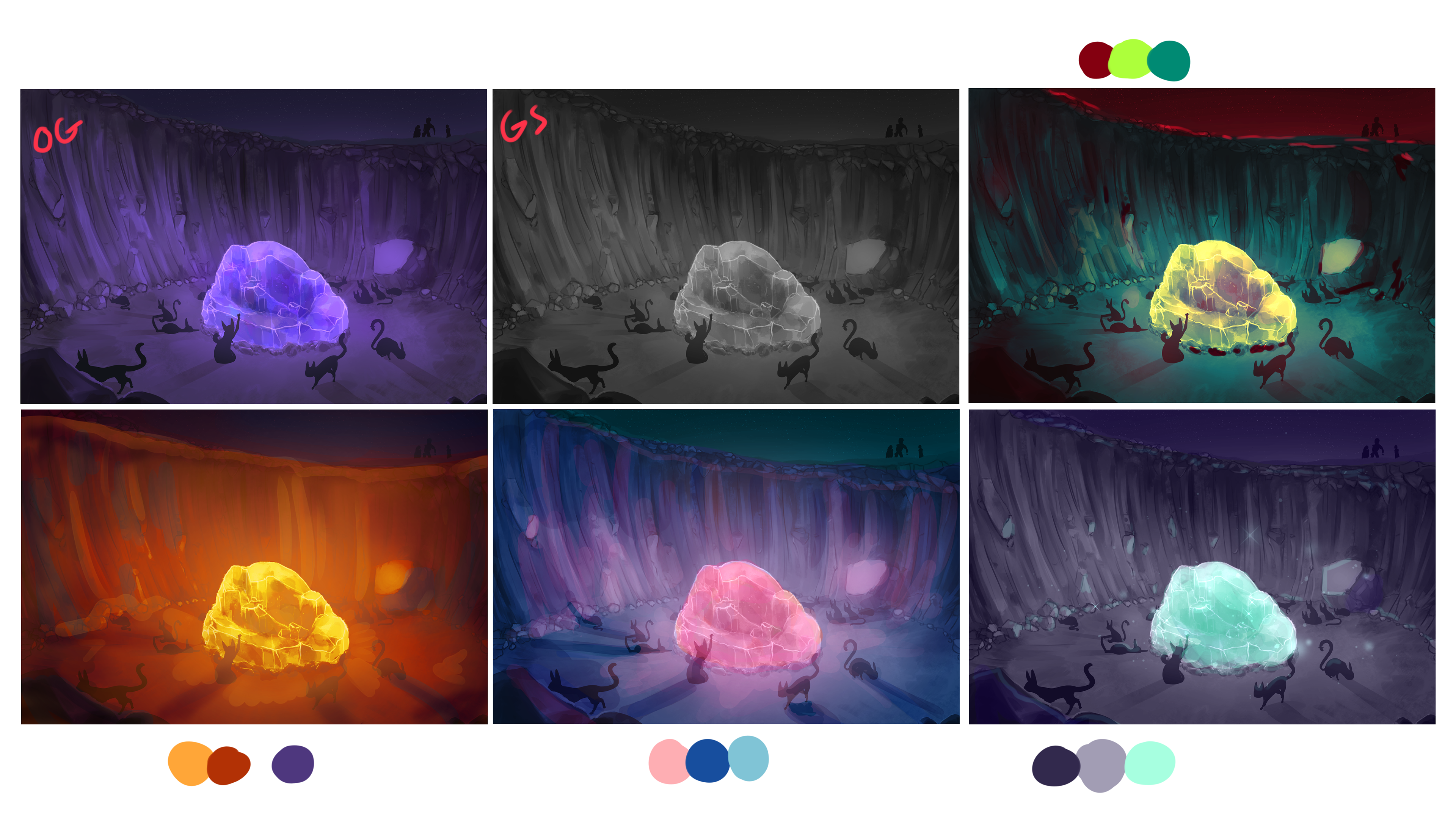 Color tests for a class (2019.)