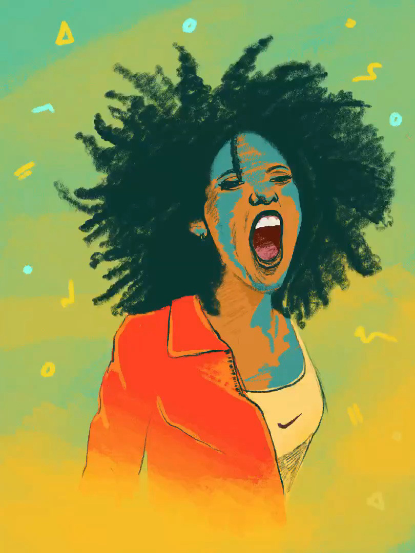 Digital Art Project - Traditional Sketching, Procreate and Adobe Illustrator