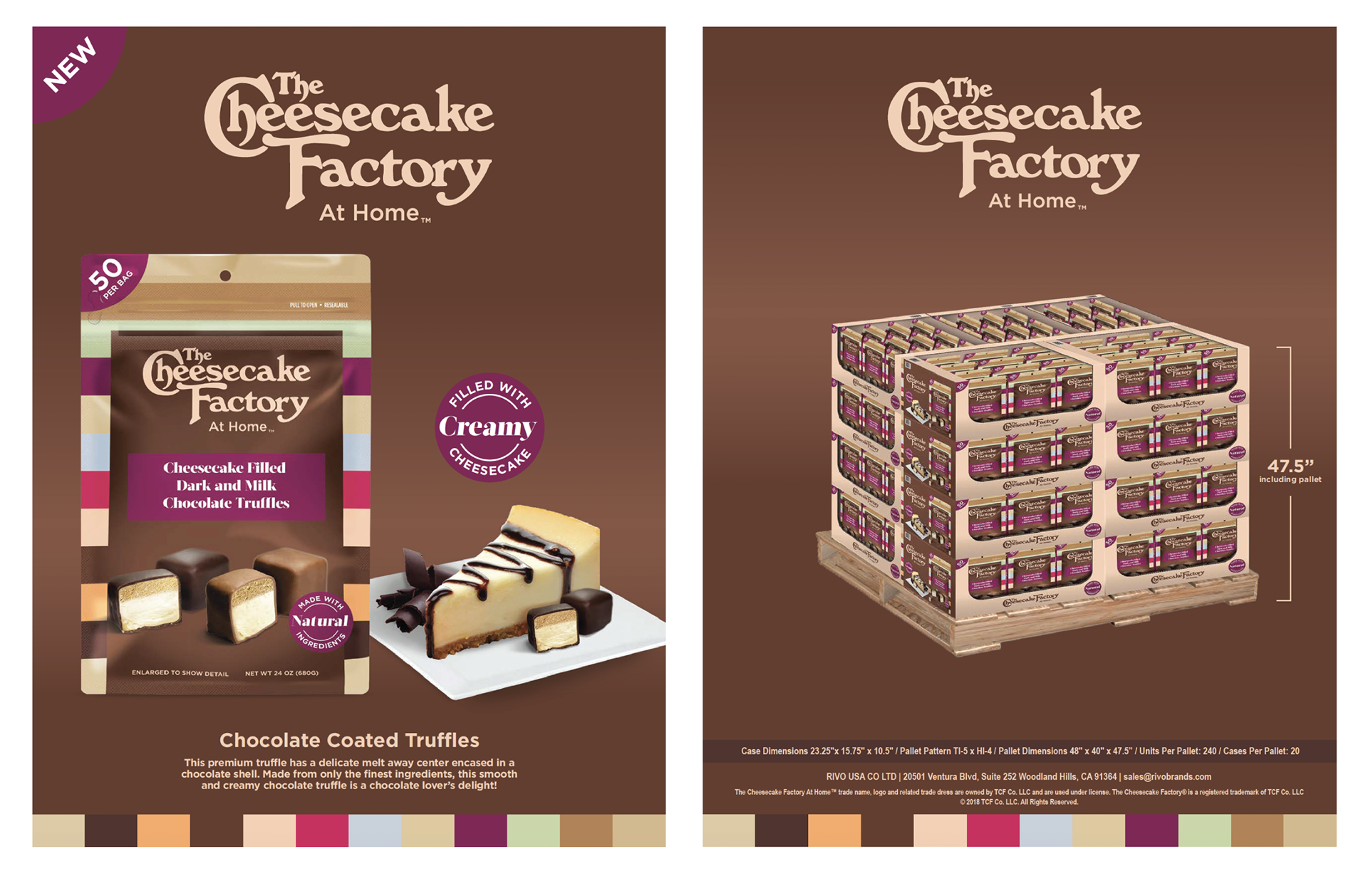 Sales Sheet (front and back)