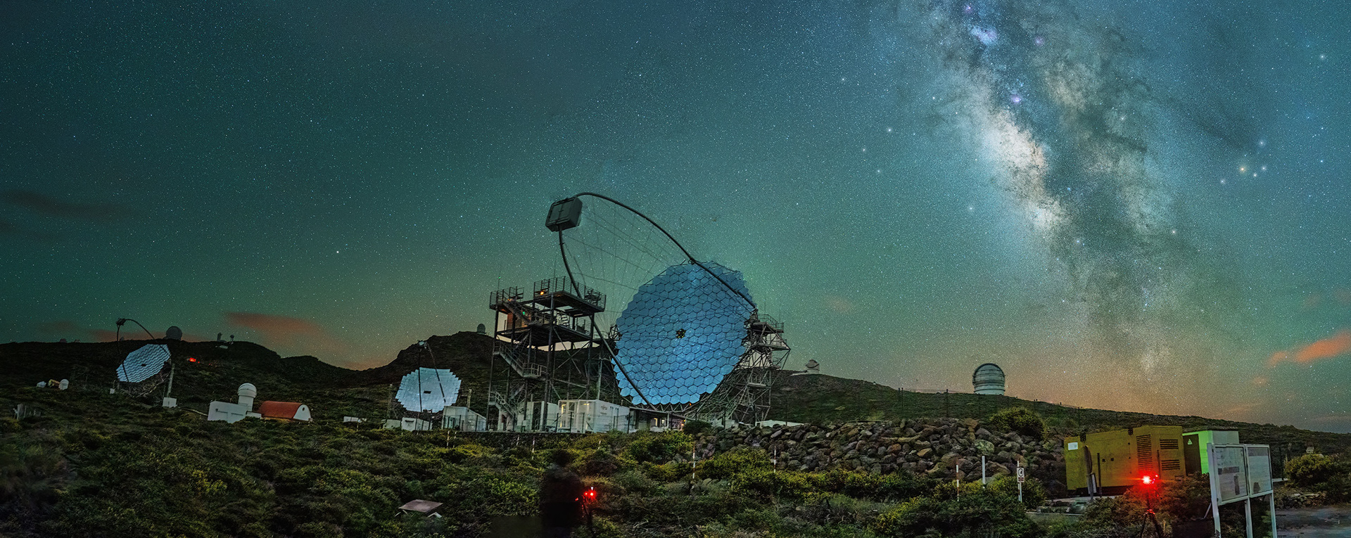 ESPLANADA DE LOS TELESCOPIOS (LA PALMA)