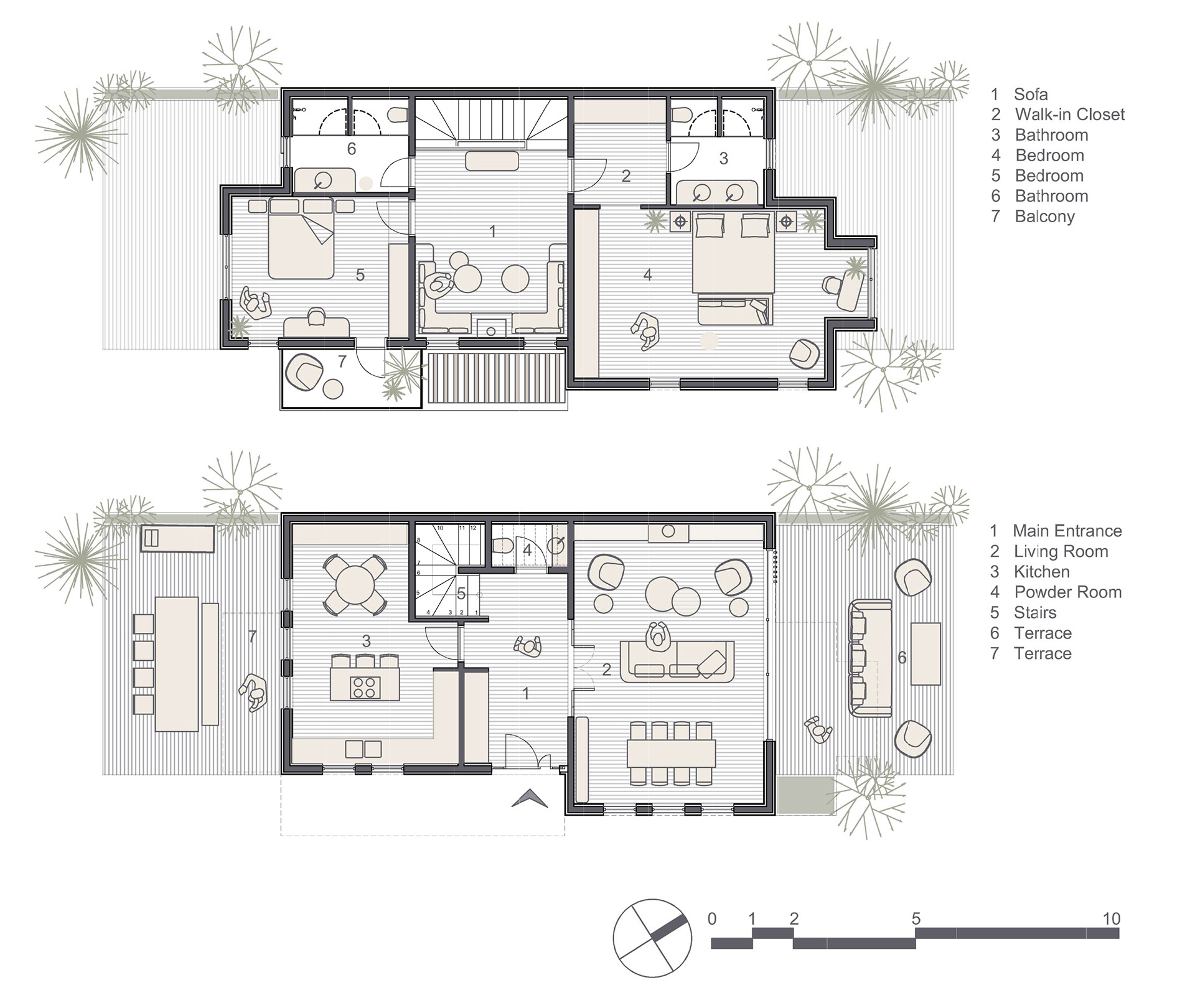 Ground Floor Plan & First Floor Plan