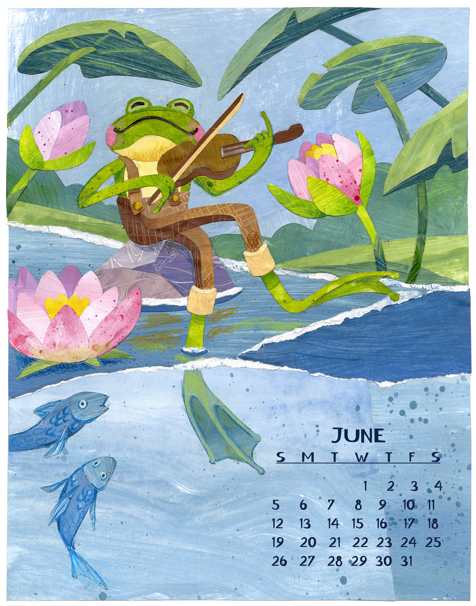 SURFACE DESIGN | THEMED CALENDAR | 2024