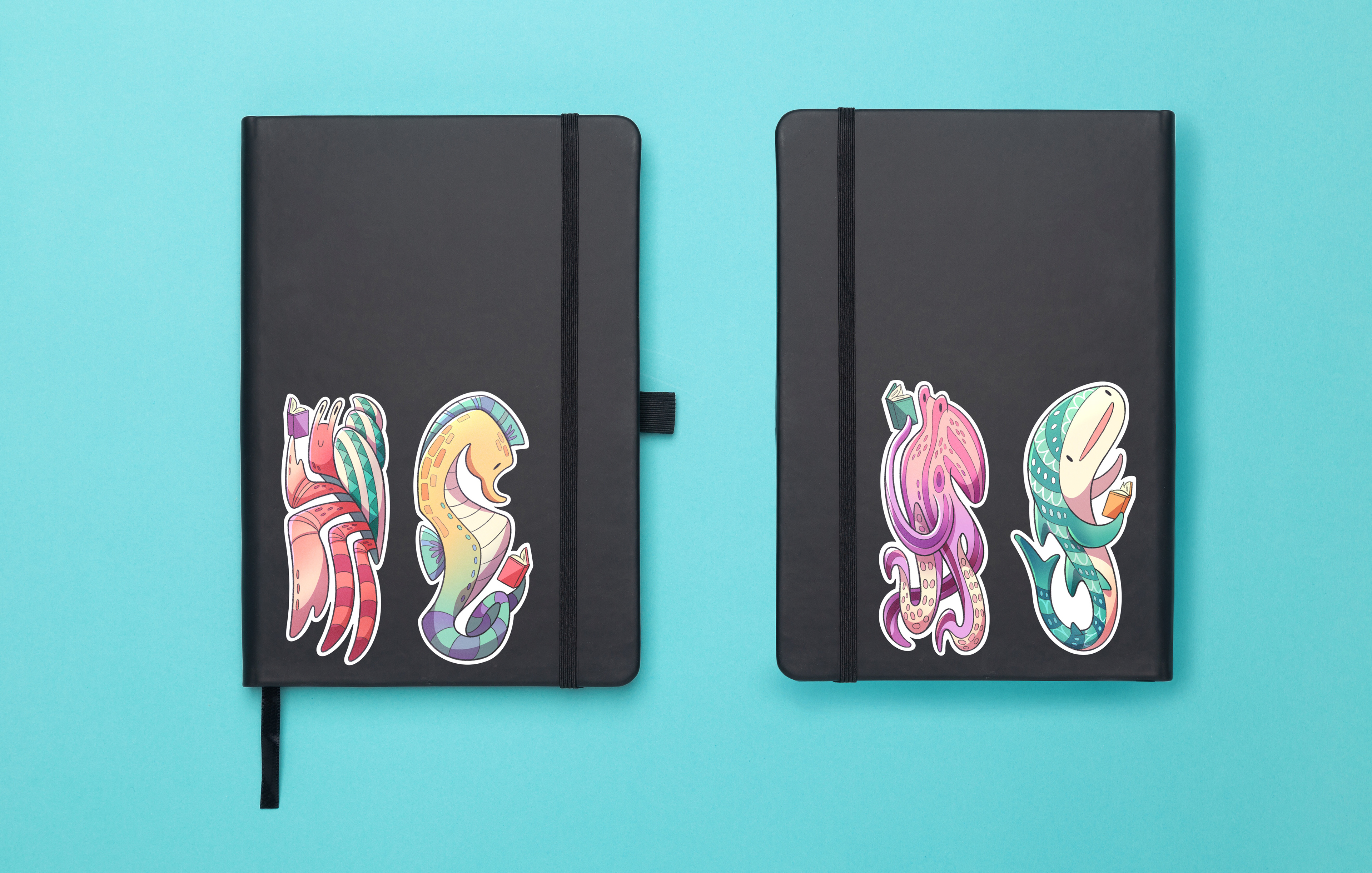 SURFACE DESIGN  | THEMED SET OF BOOKMARKS & STICKERS  | 2024