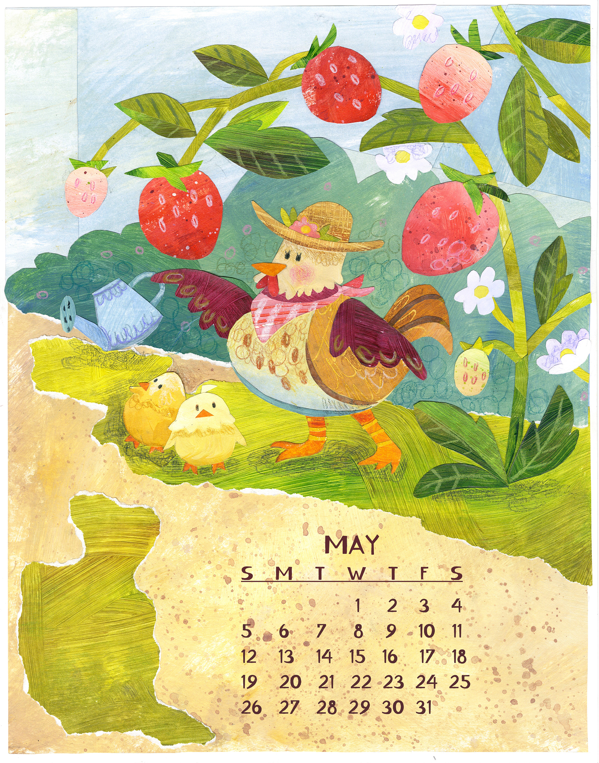 SURFACE DESIGN | THEMED CALENDAR | 2024