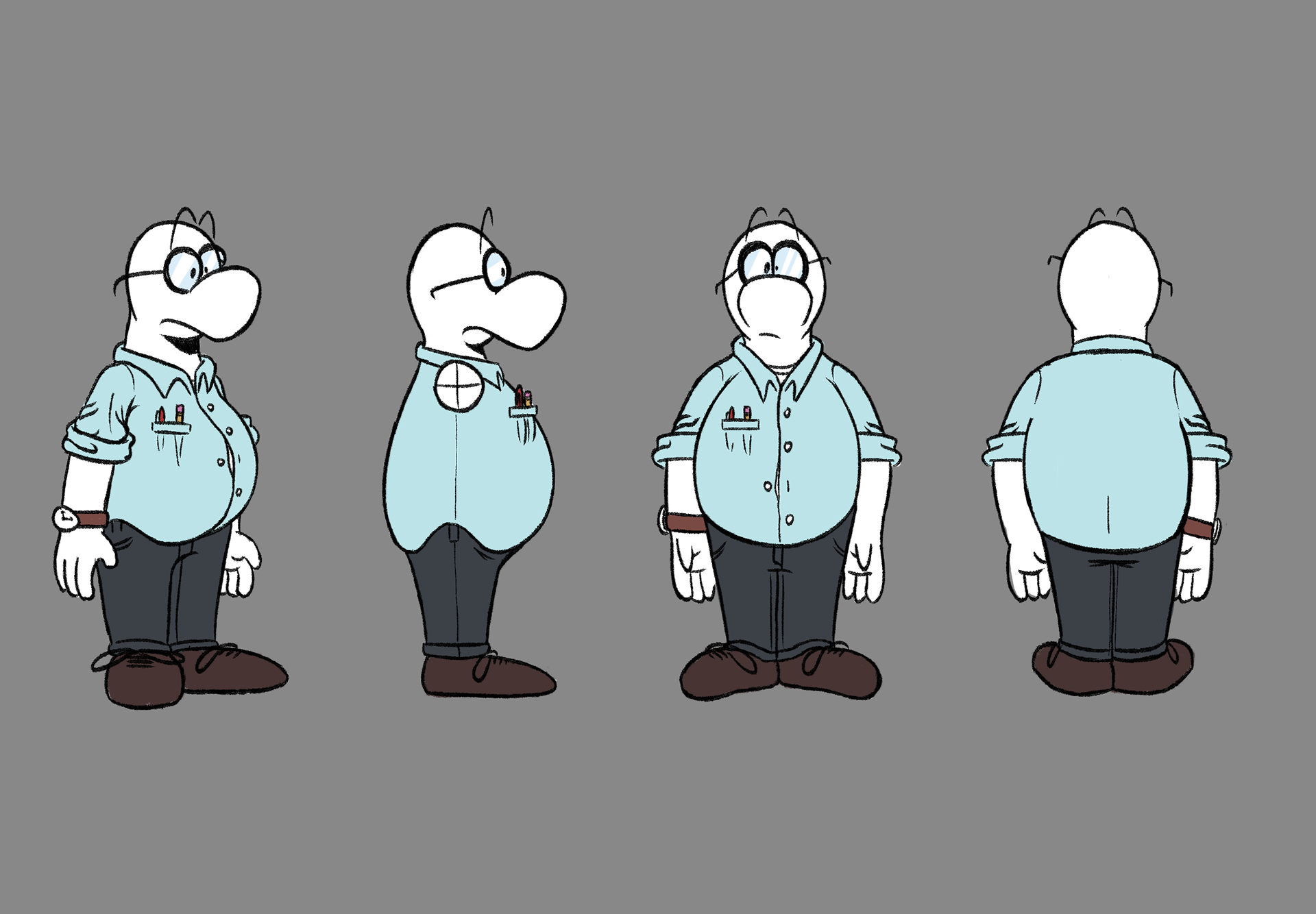 Clothed Model Sheet