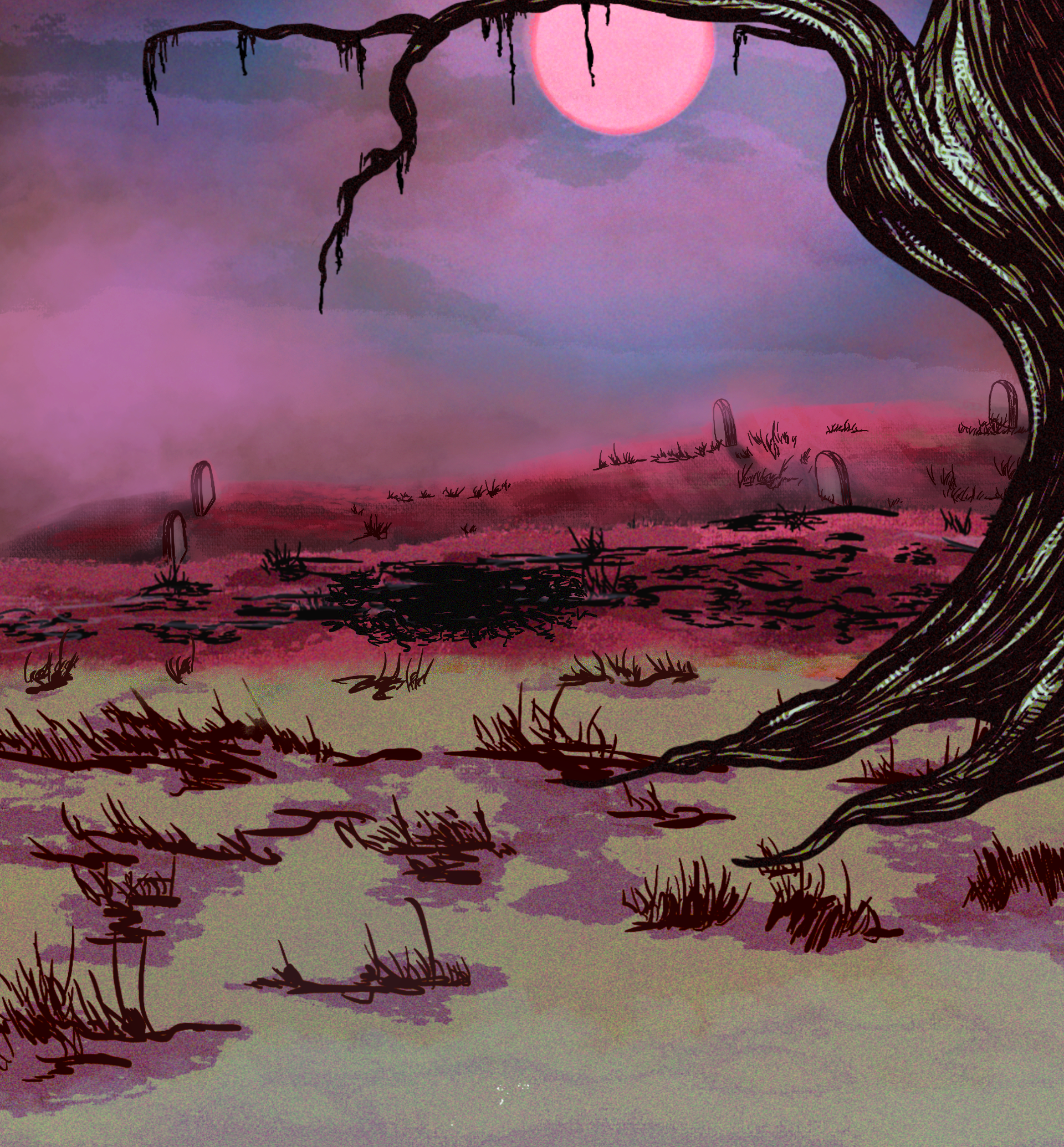 5 hours on Procreate and Photoshop