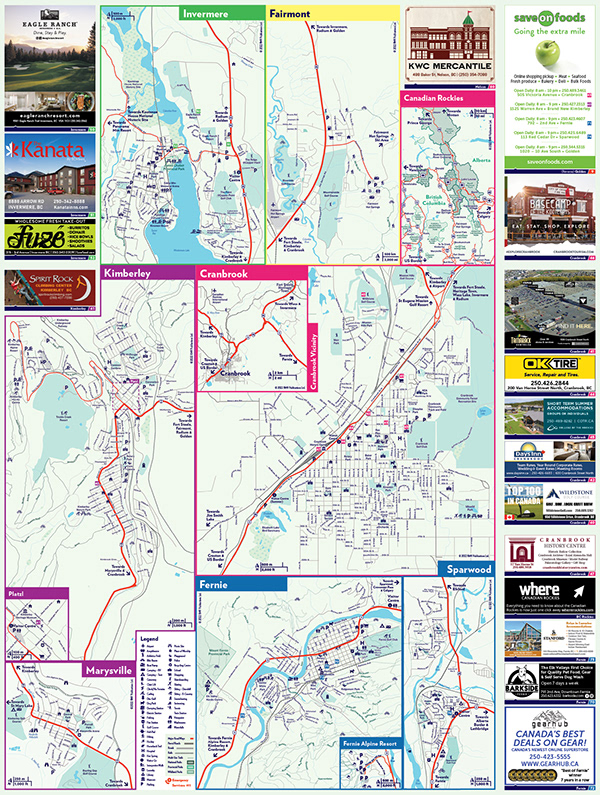 RMV Publications Ltd. - Visitor Maps