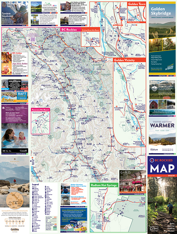 RMV Publications Ltd. Visitor Maps