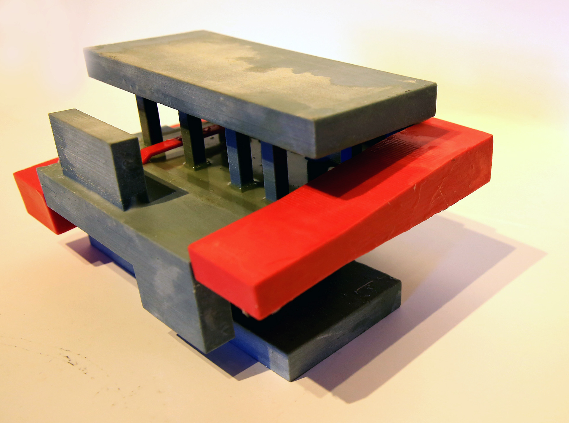 Gypsum-Based 3D printing + Resin Casting
