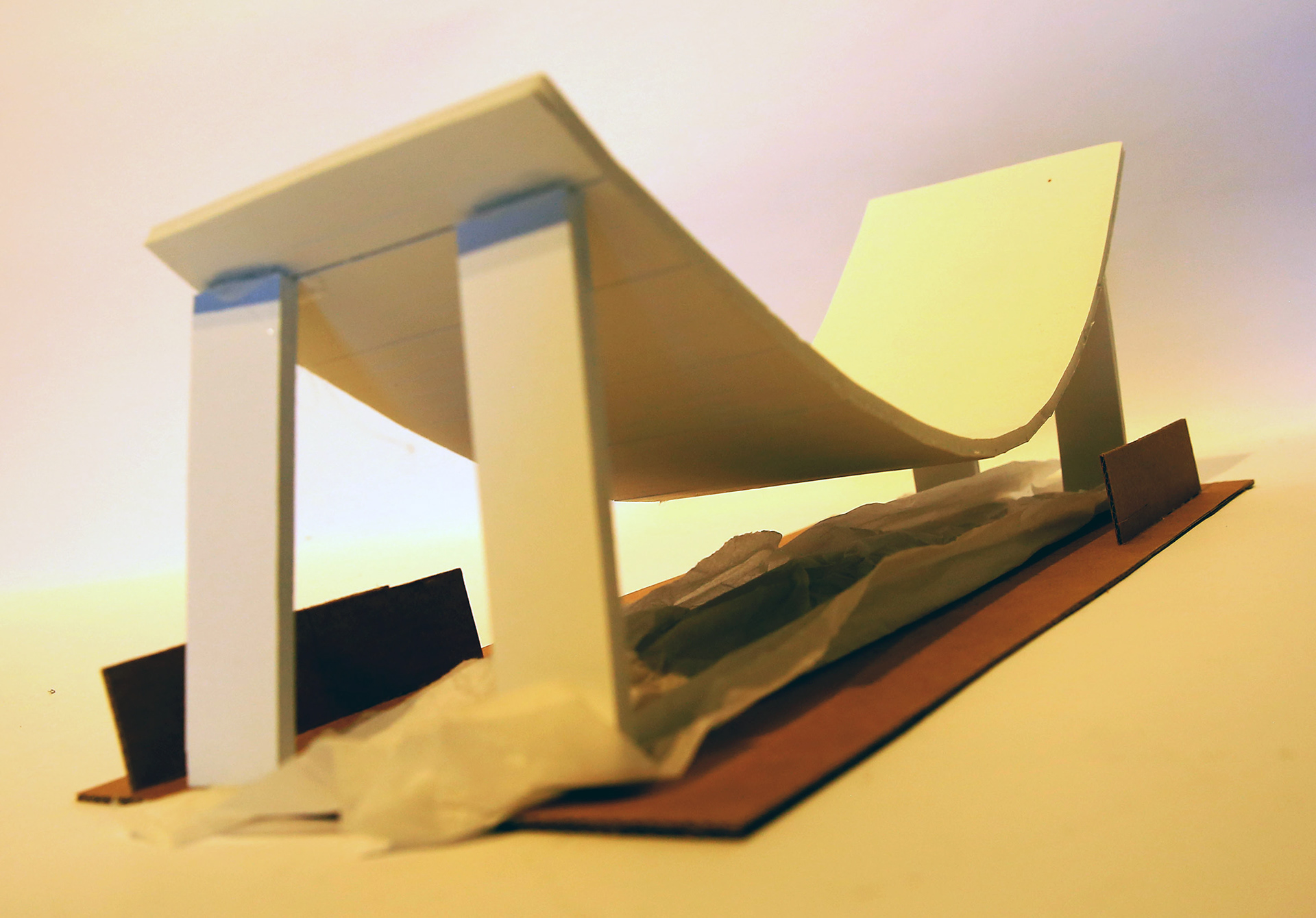 Foamcore, Cardboard, Tracing Paper
