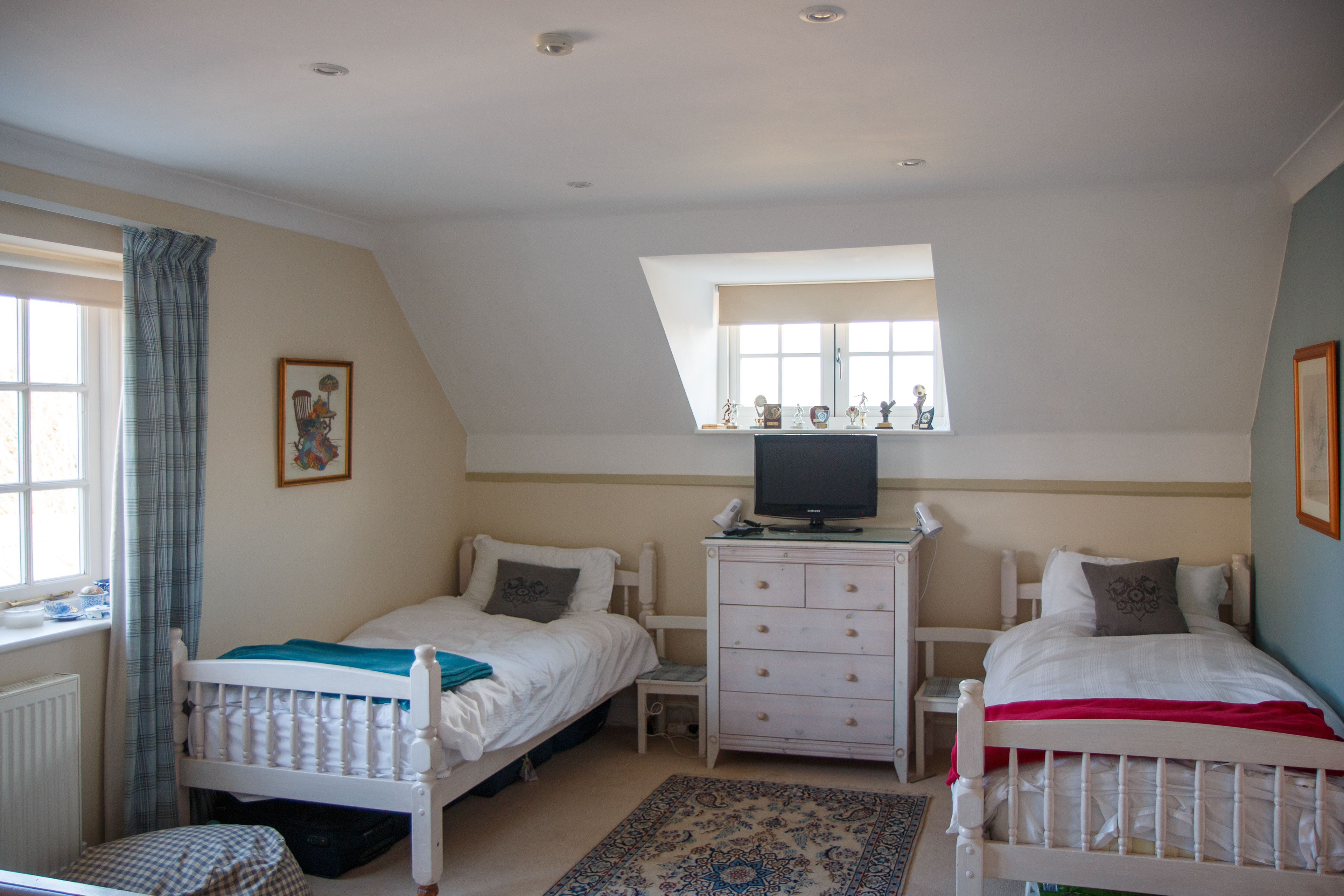 Blue Ensuite Bedroom