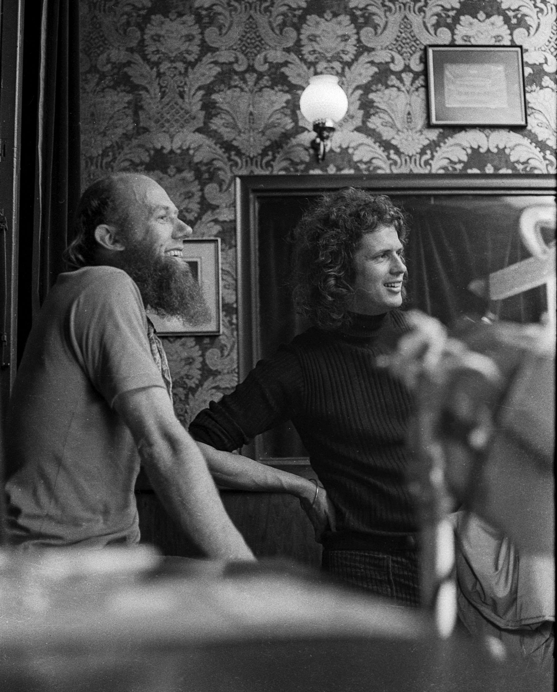 Davd Mitchell and Roger Donaldson