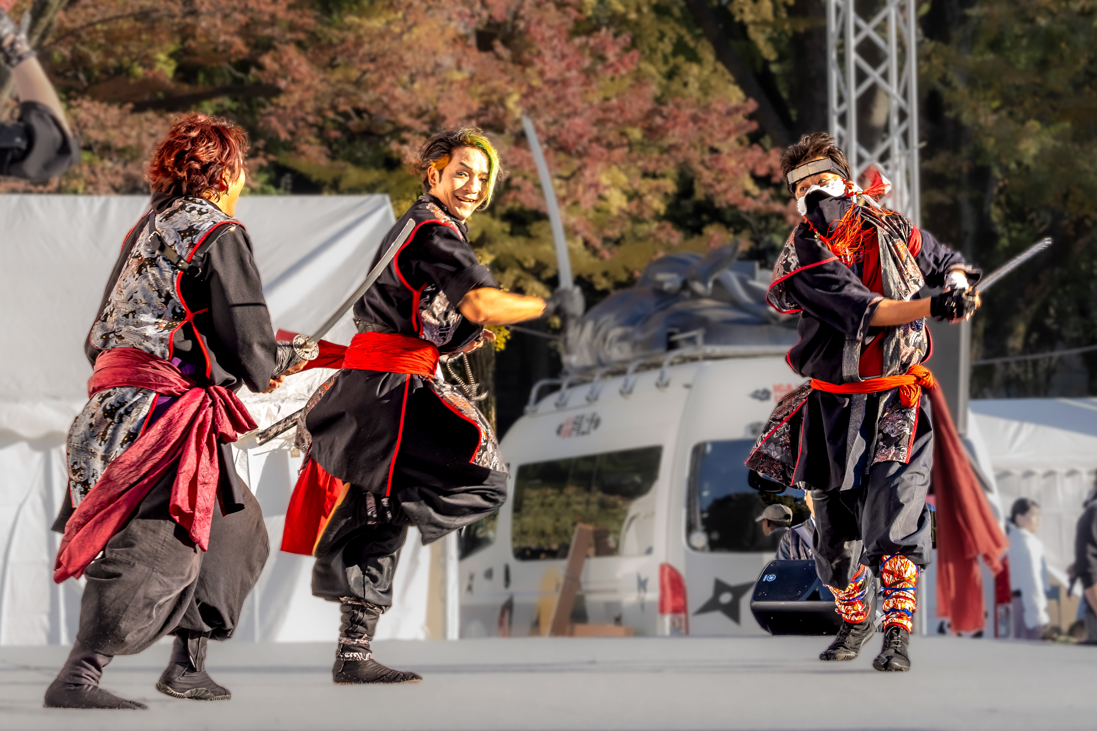 Samurai fights