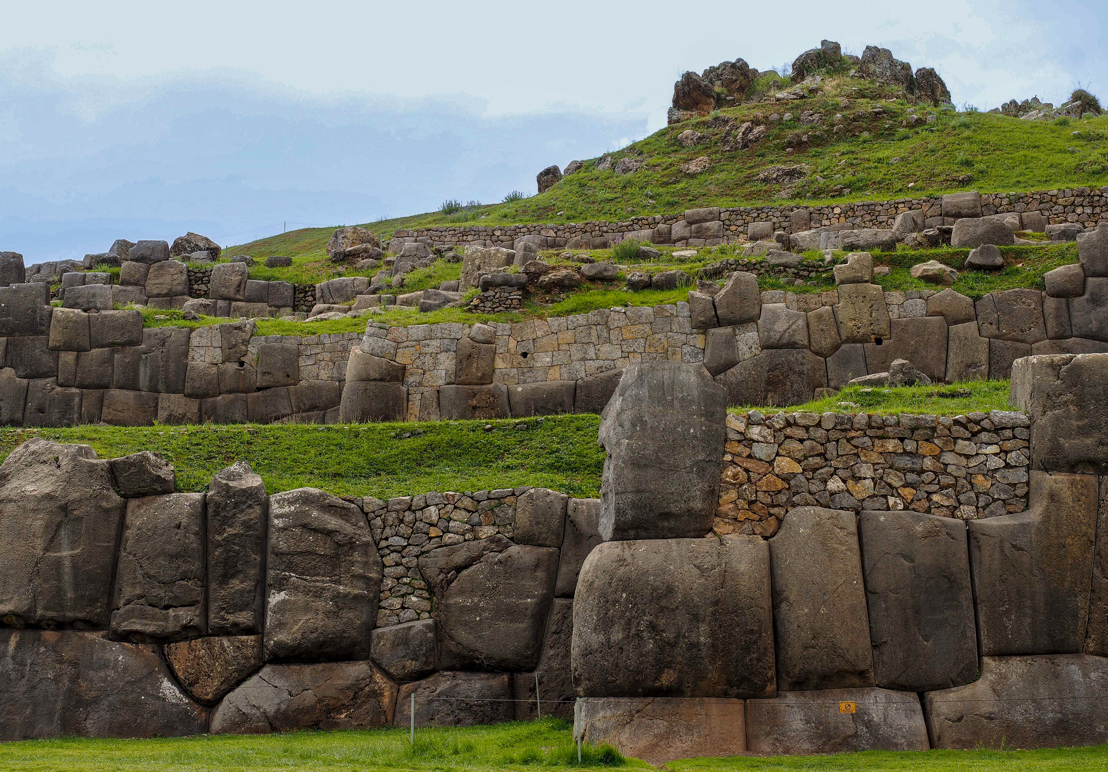 Extraordinarily tight stonework of Sacsayhuaman