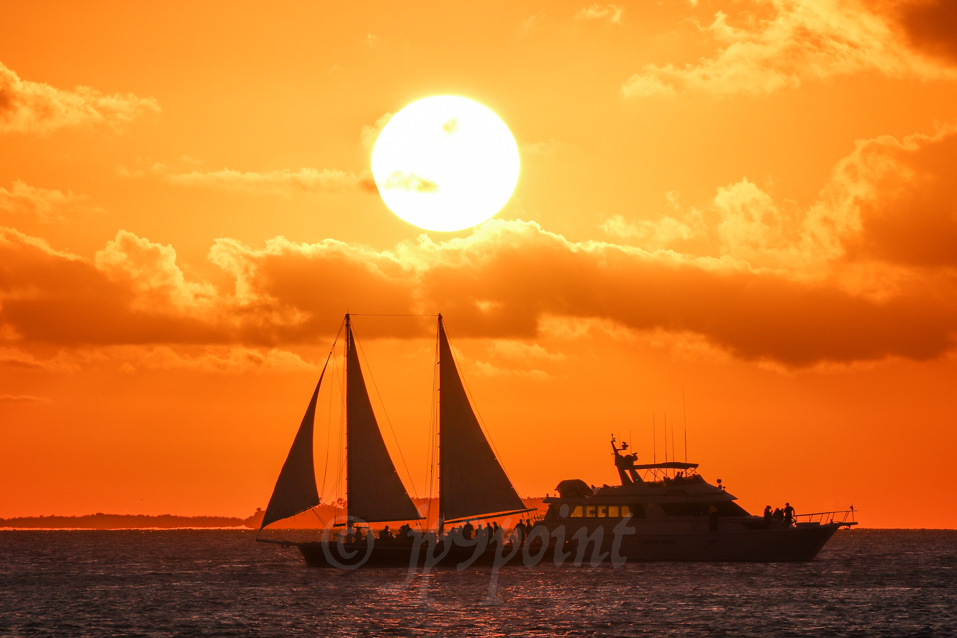 Sunset in Key West, FL