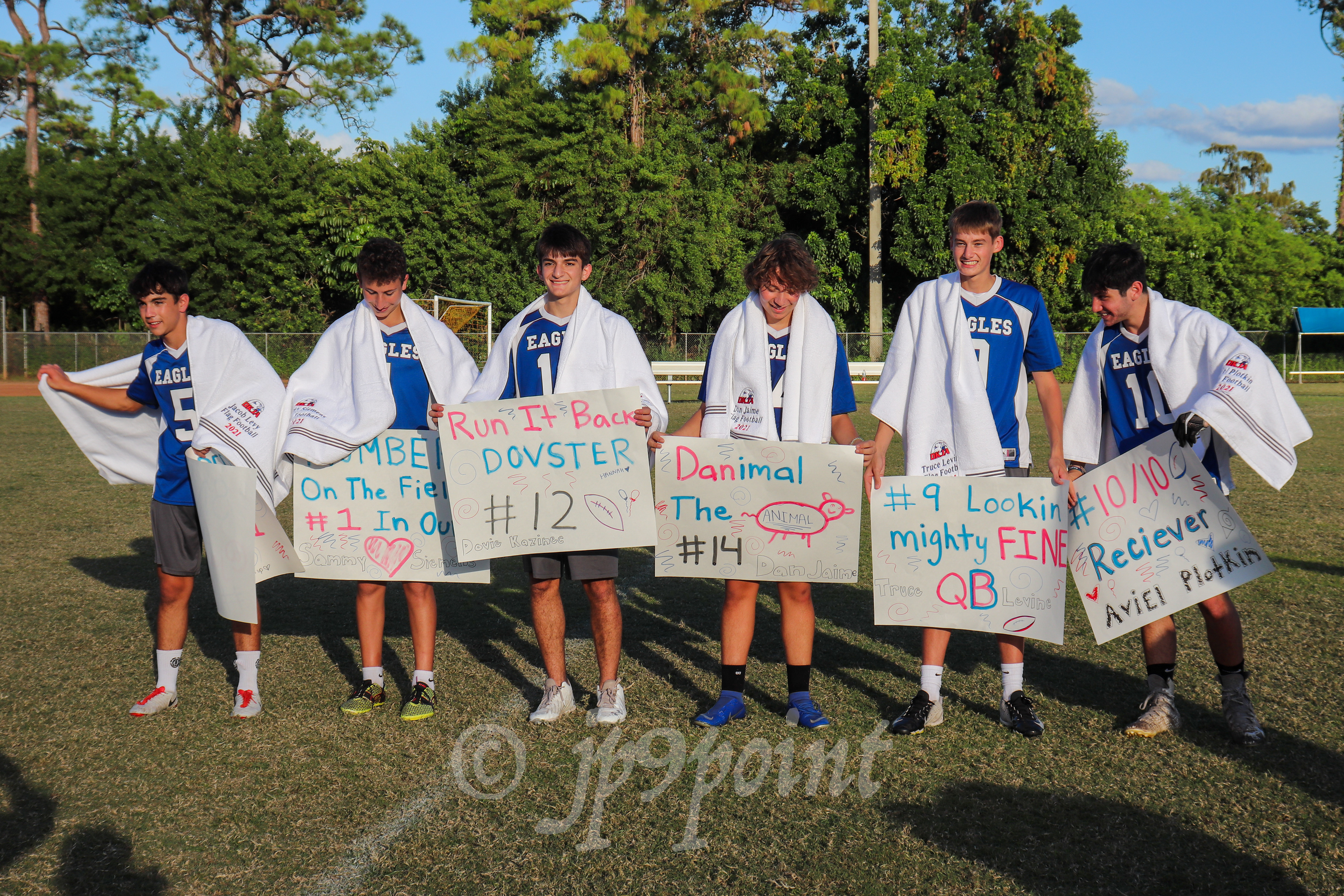 Football team seniors