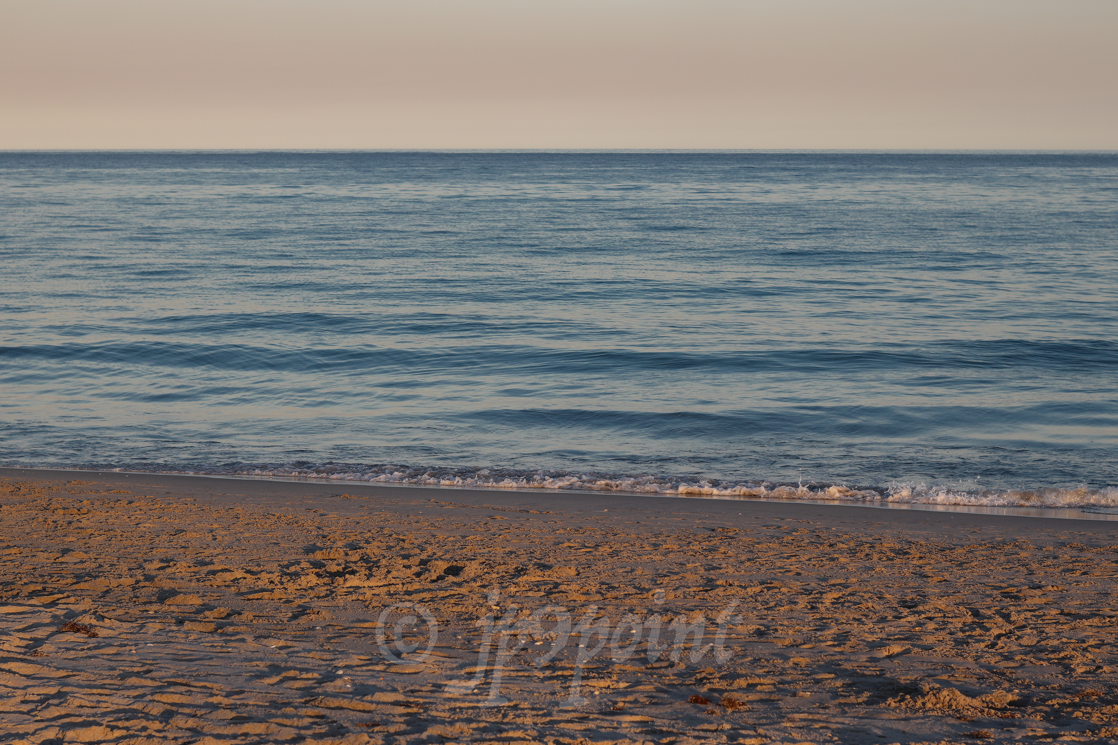 Calm day at Delray Beach, FL
