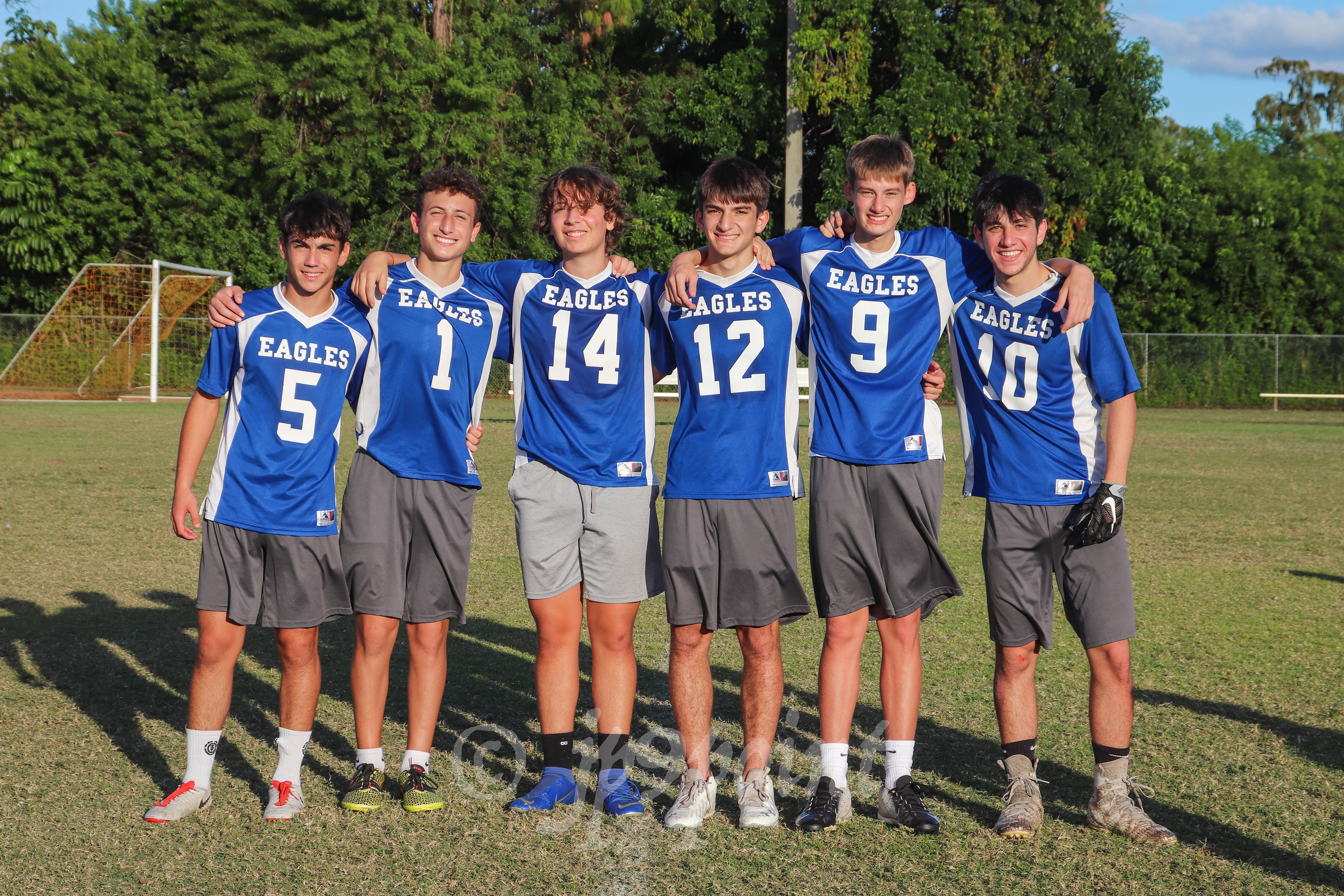 Football team seniors