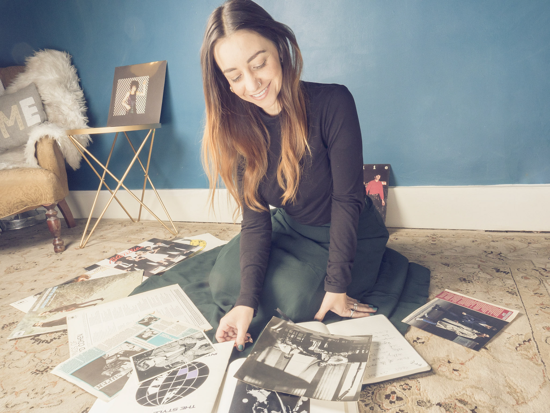 Promo branding shoot with Emily Dauris, Ms Marketing, Studio portrait shoot.