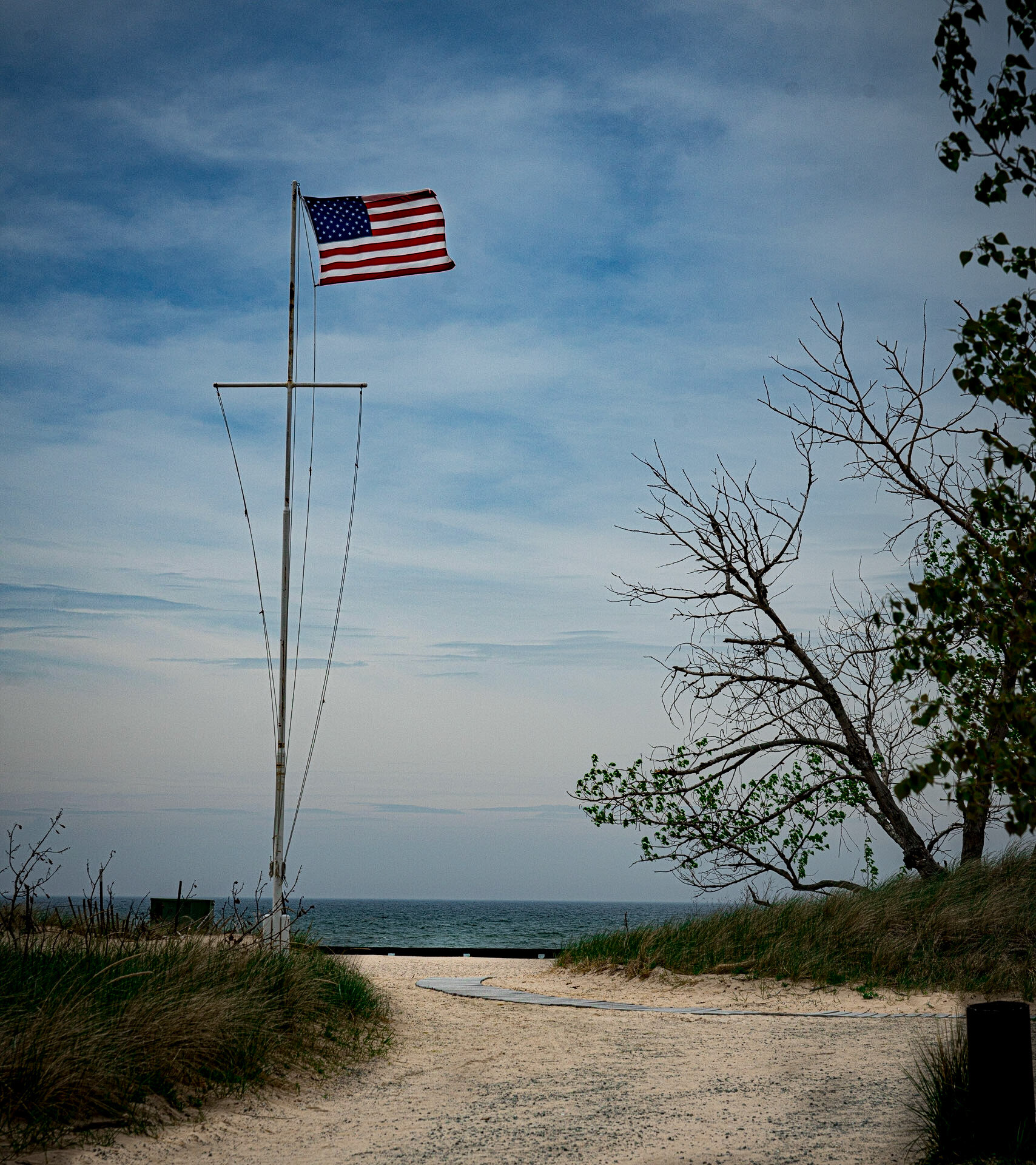Windy day, Lake Michigan