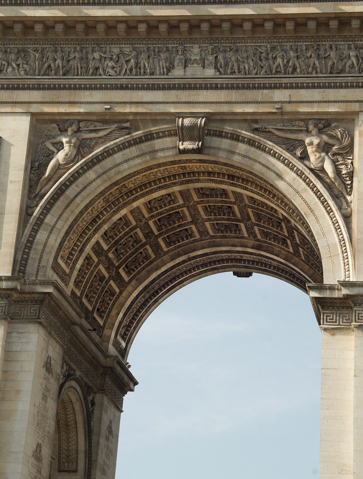 The Arc de Triomphe de l'Étoile