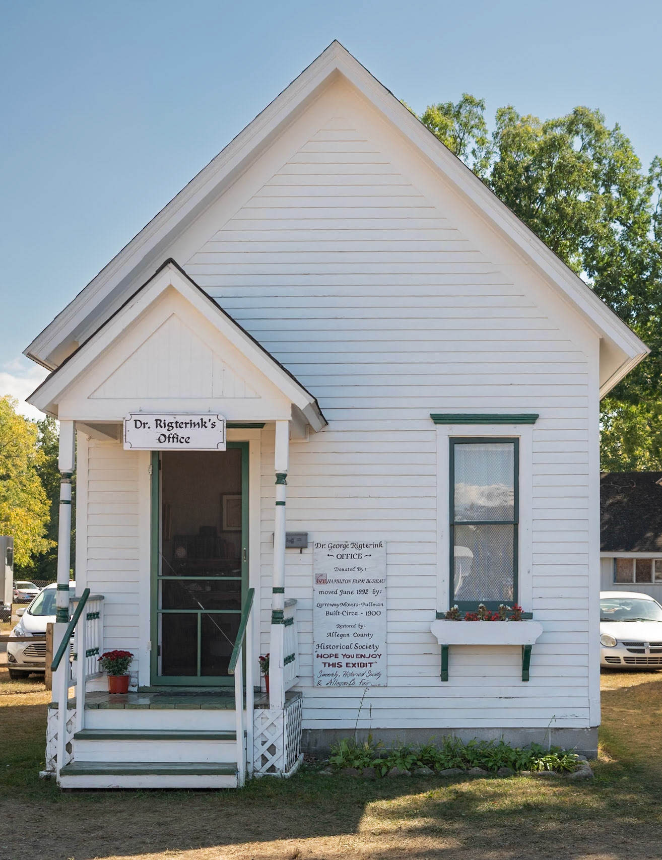 Dr. George Rigterink Office 1900's