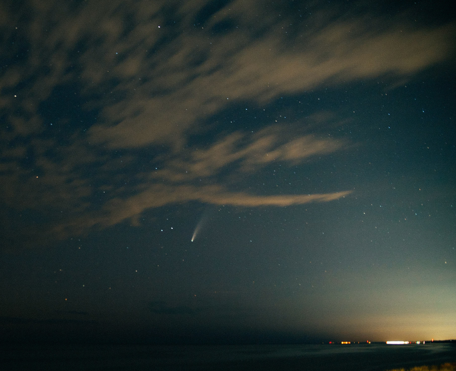 Port Sheldon MI Neowise Comet - 11