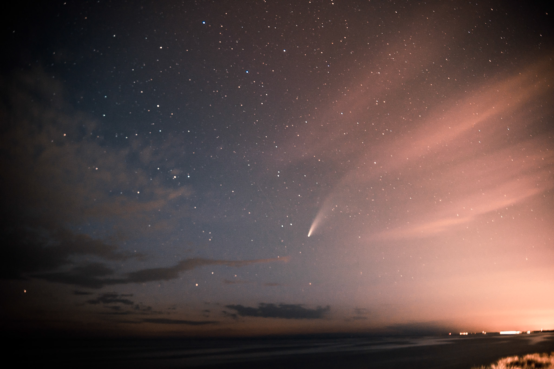 Port Sheldon MI Neowise Comet - 22