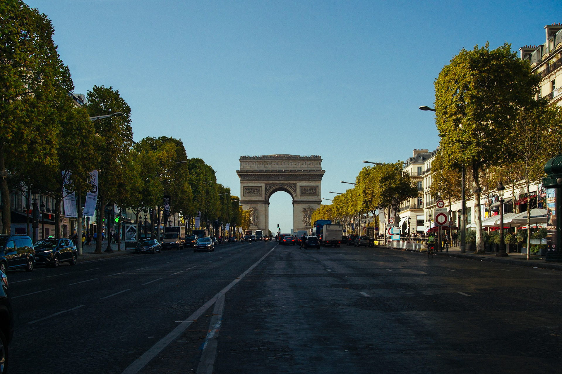 The Arc de Triomphe de l'Étoile