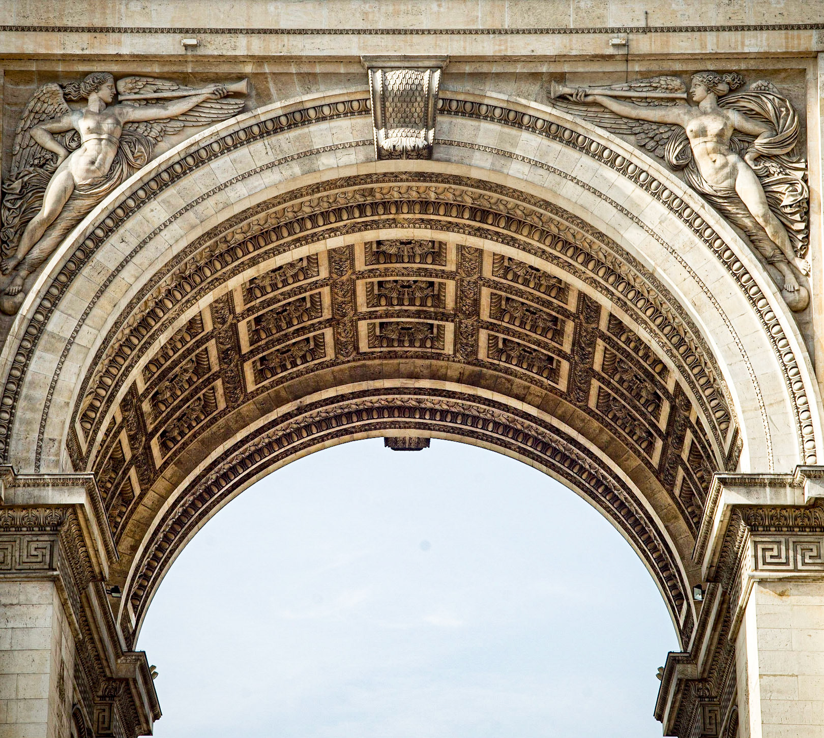 The Arc de Triomphe de l'Étoile
