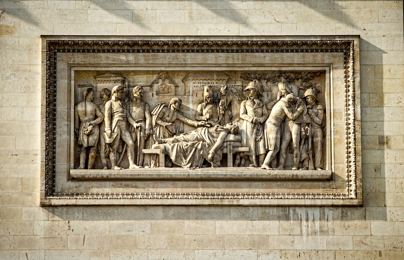 The Arc de Triomphe de l'Étoile