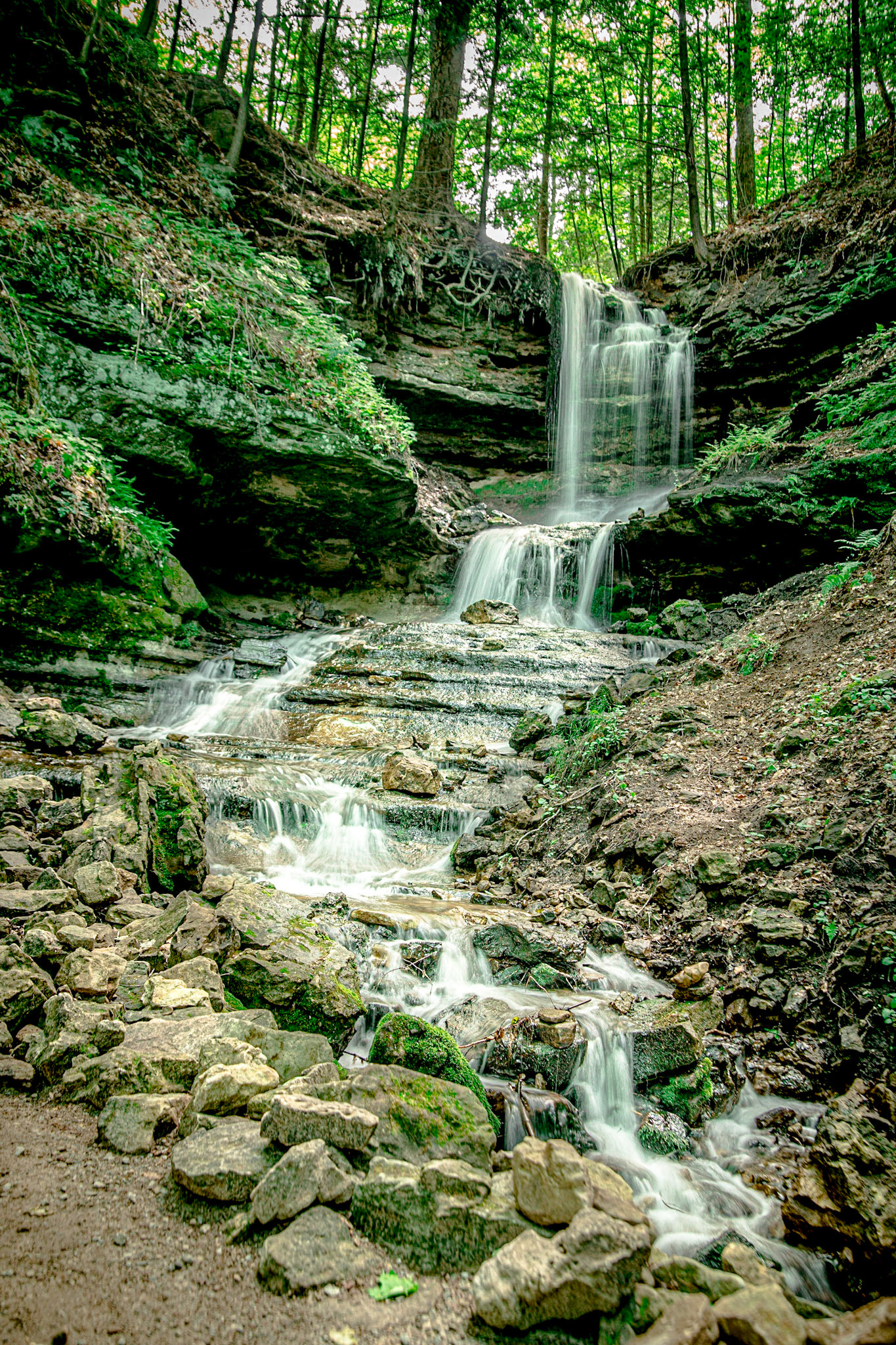 Horse Shoe Falls Munising MI -11