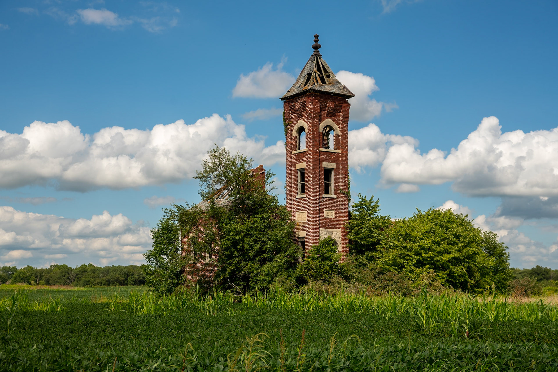 1913 Abandon Philebaum School Dunkirk IN