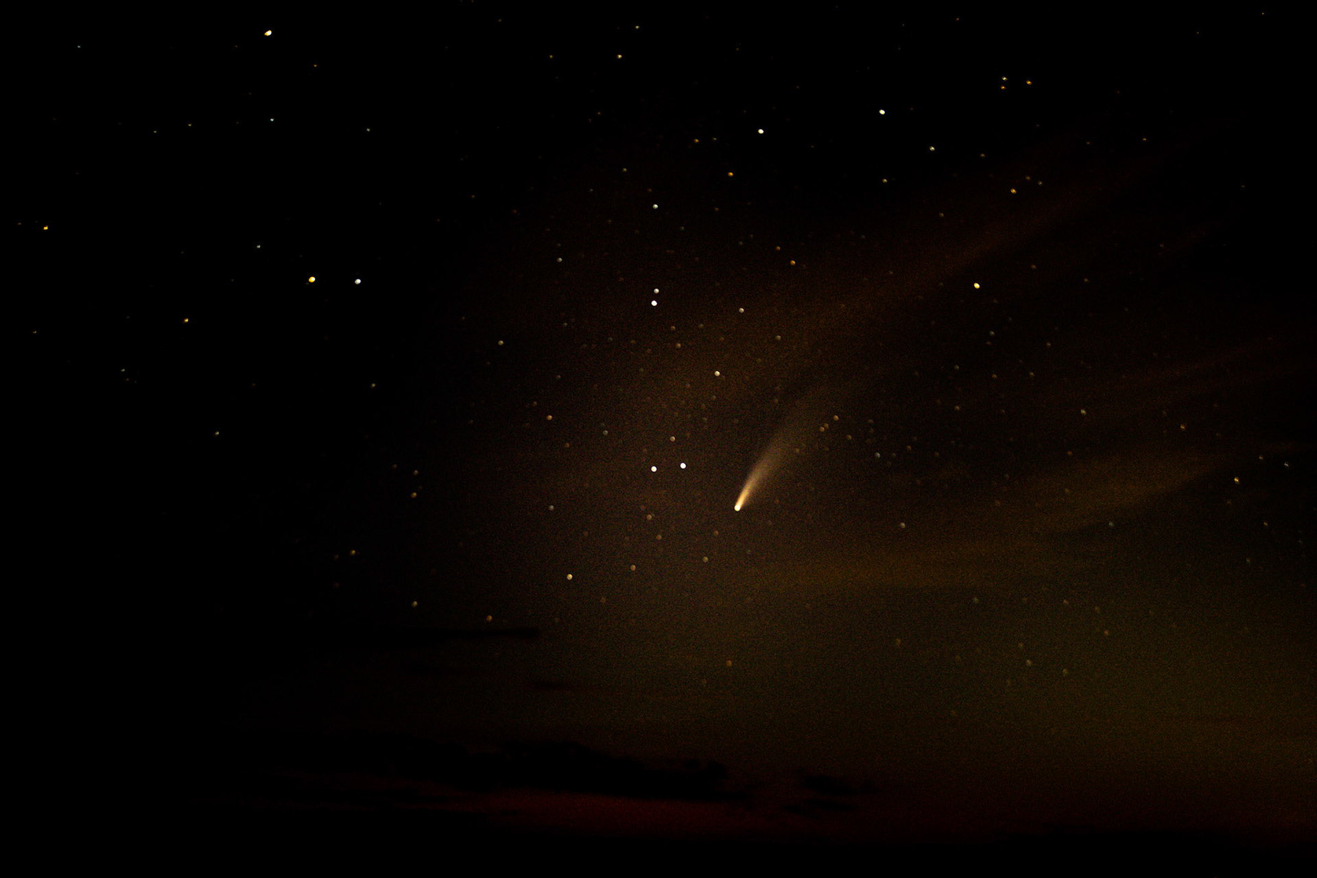 Port Sheldon MI Neowise Comet - 4