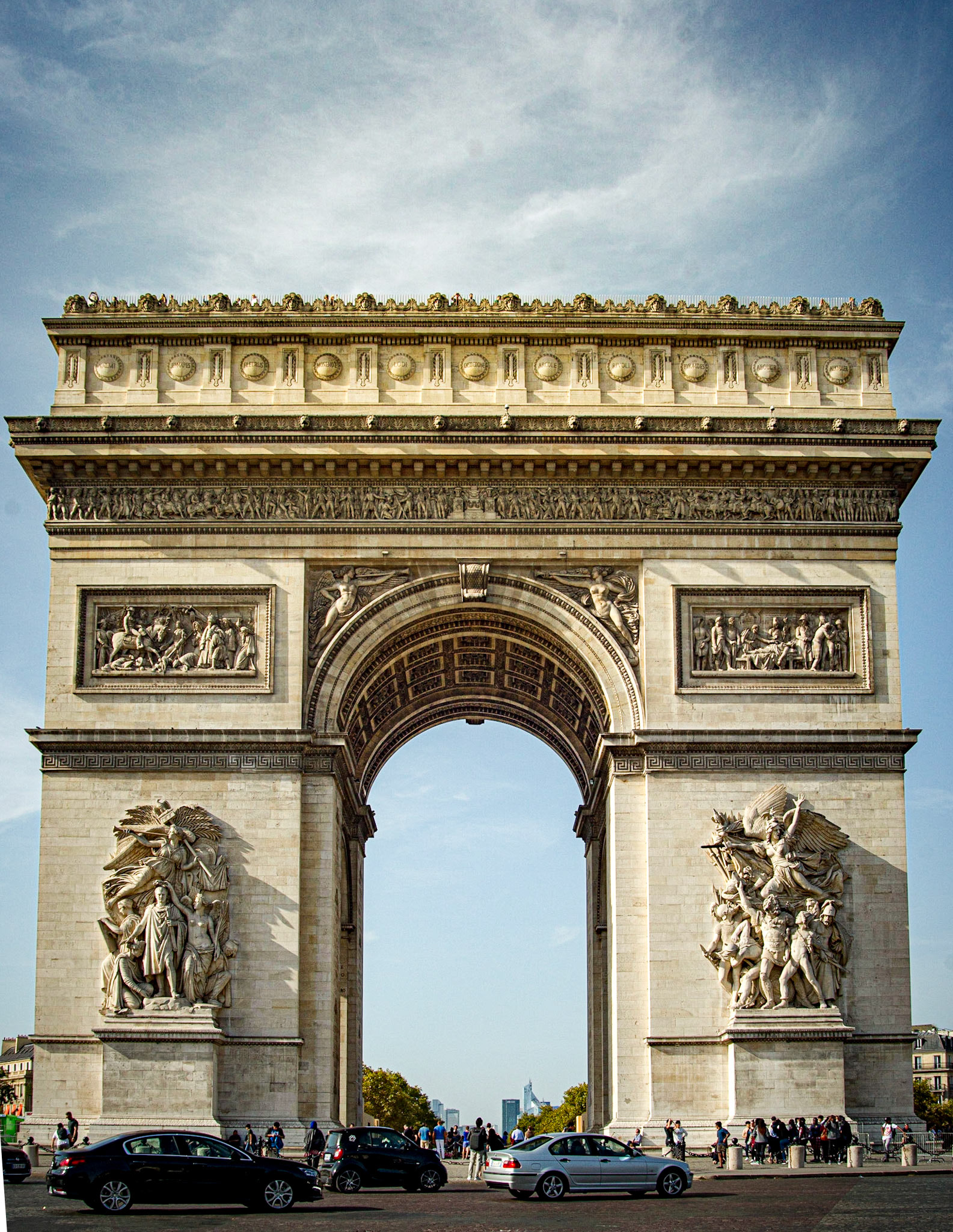 The Arc de Triomphe de l'Étoile
