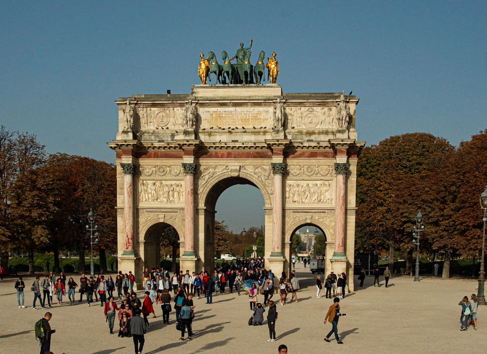 The Arc de Triomphe du Carrousel