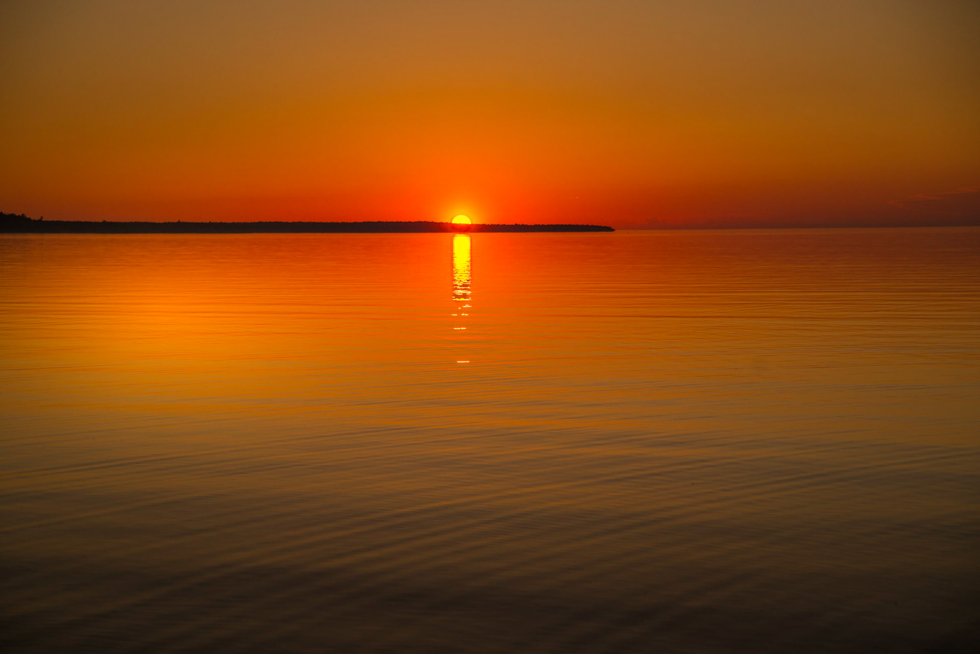 Munising Michigan - Lake Superior Sunet -4