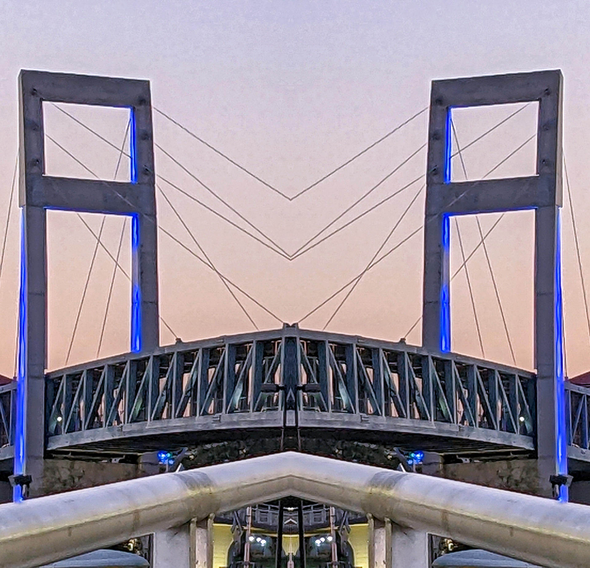 Bridge to Nowhere Purple