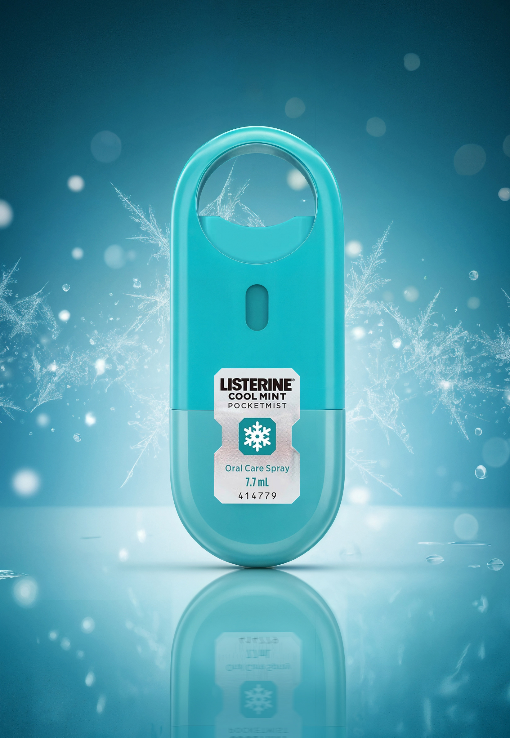 Some creative exploration done on this breath spray container using Maya, Keyshot, Photoshop and Nano Banana.