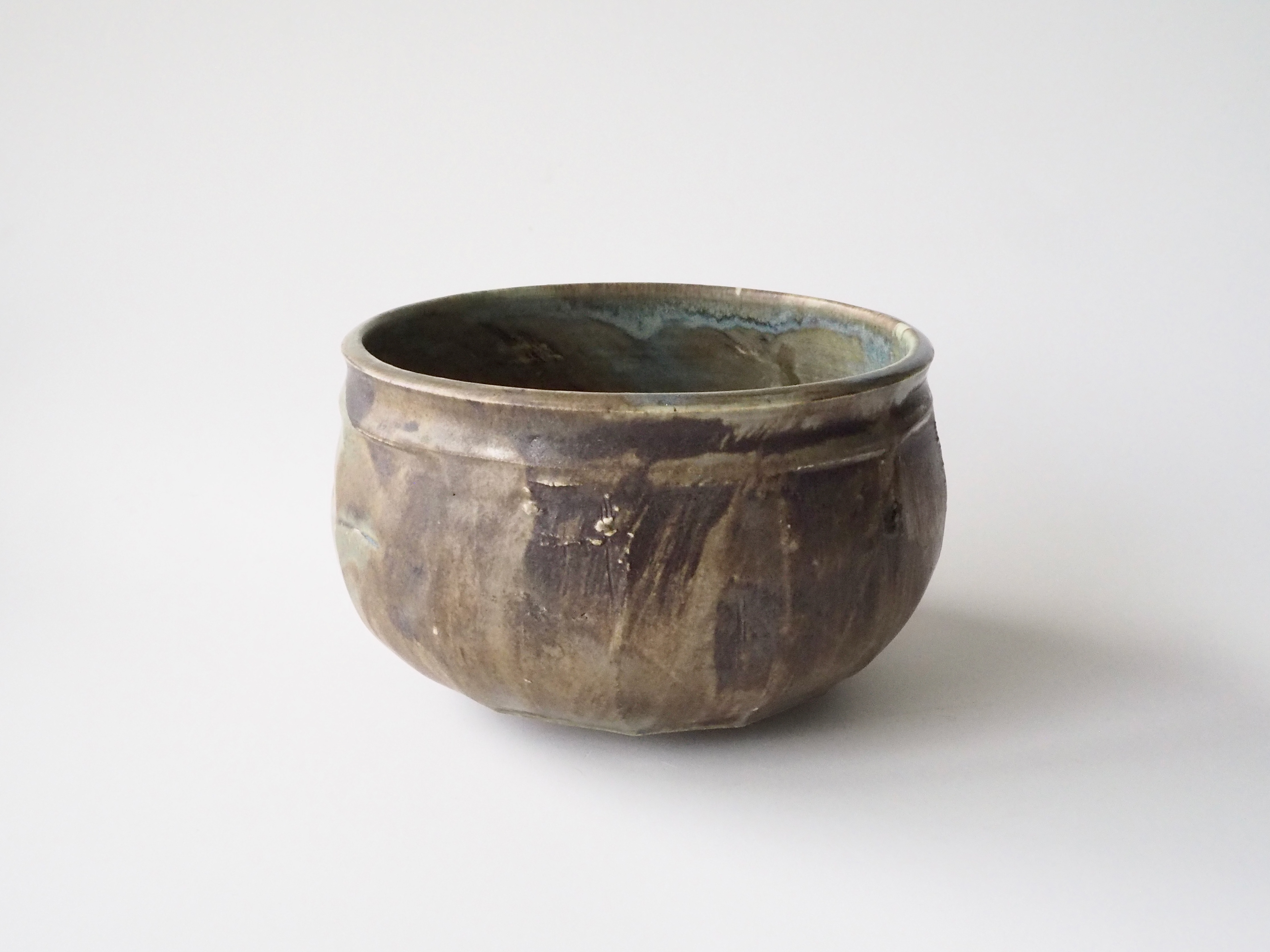 $60 [Faceted bowl - 6in x 6in x 3.5]