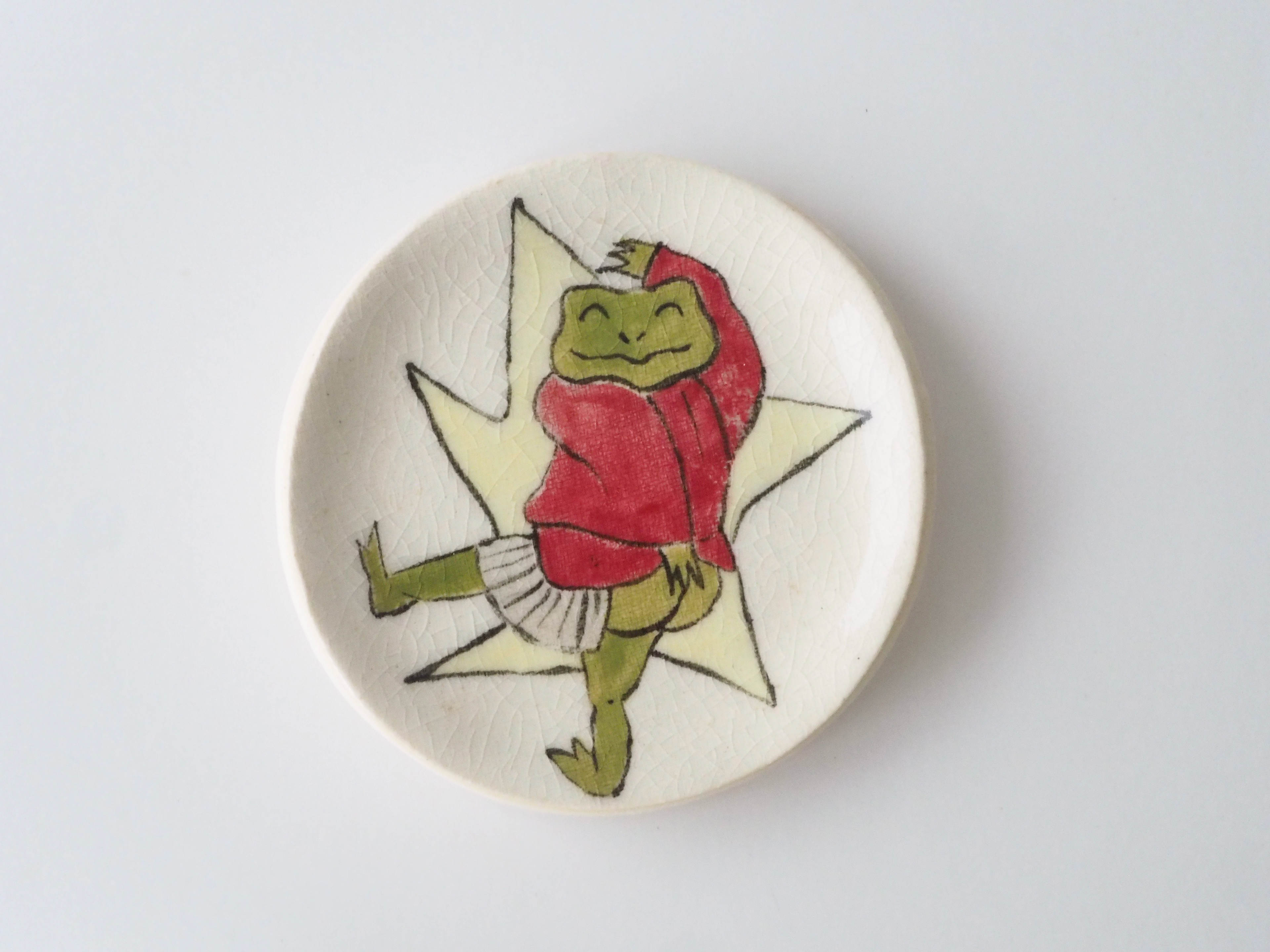Dancing frog dish