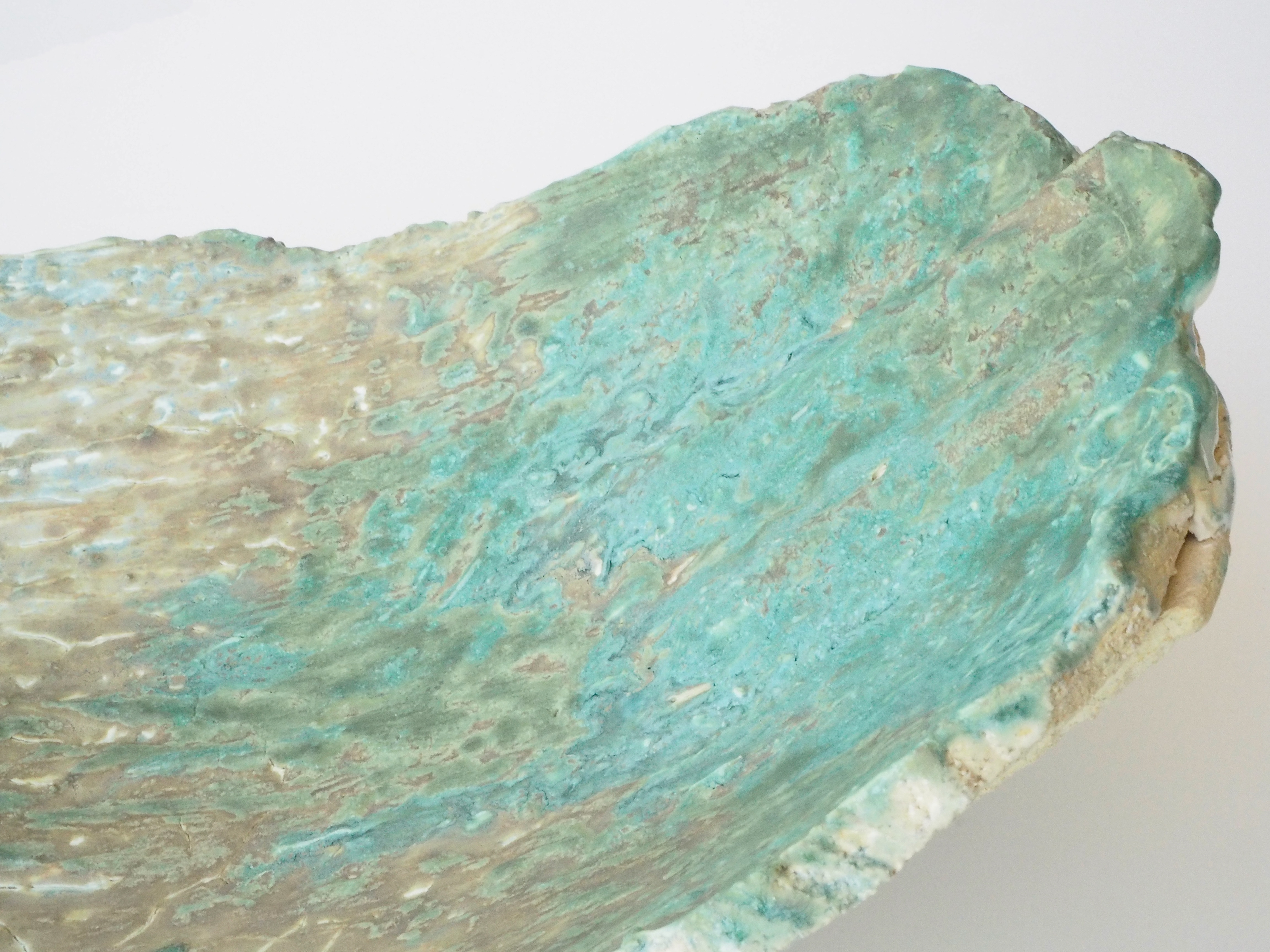 $200 [Handbuilt wave plate - 15in x 9.5in x 7in]