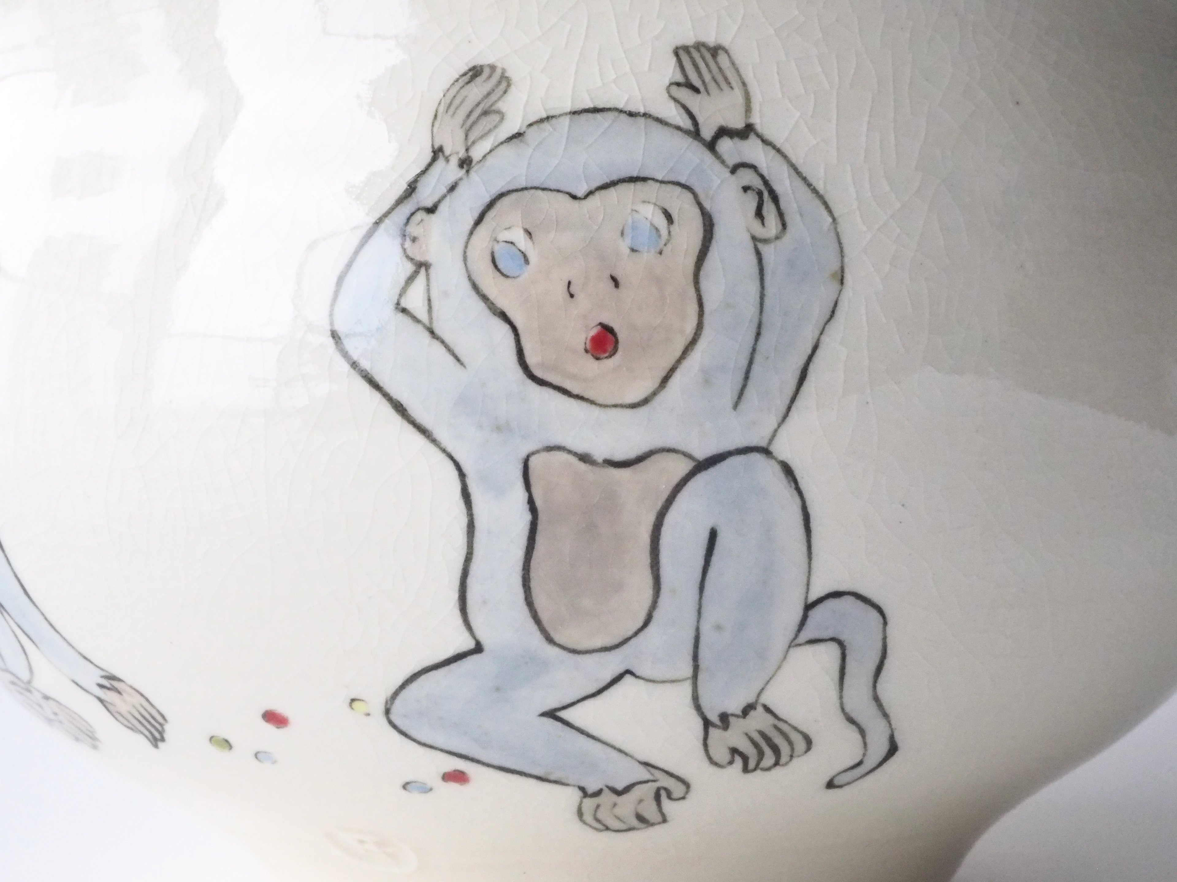 $130 [Marble Monkeys - 6.5in x 6.5in x 5in]