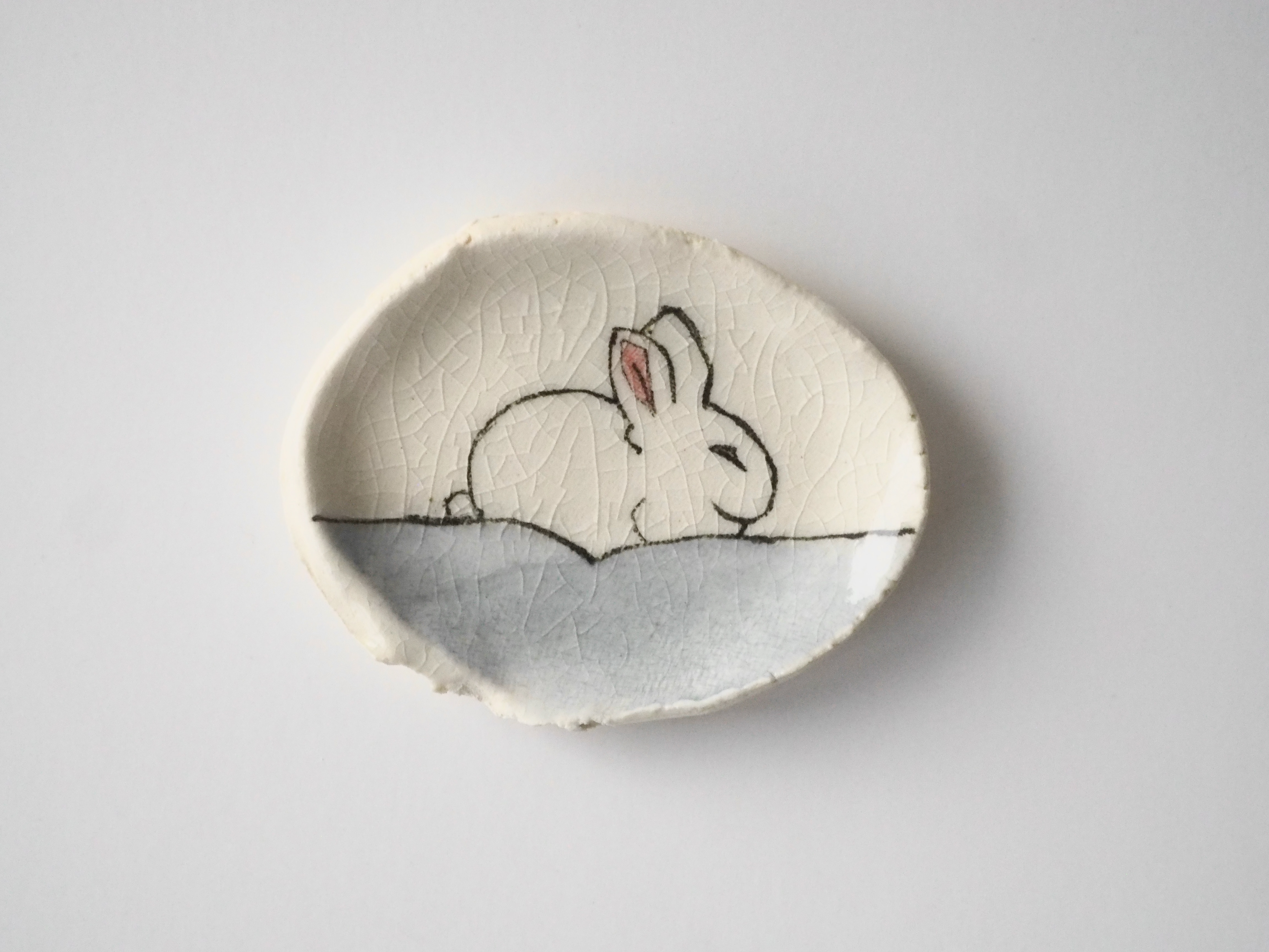 $25 [Snow bunny - 3in x 2.5in]