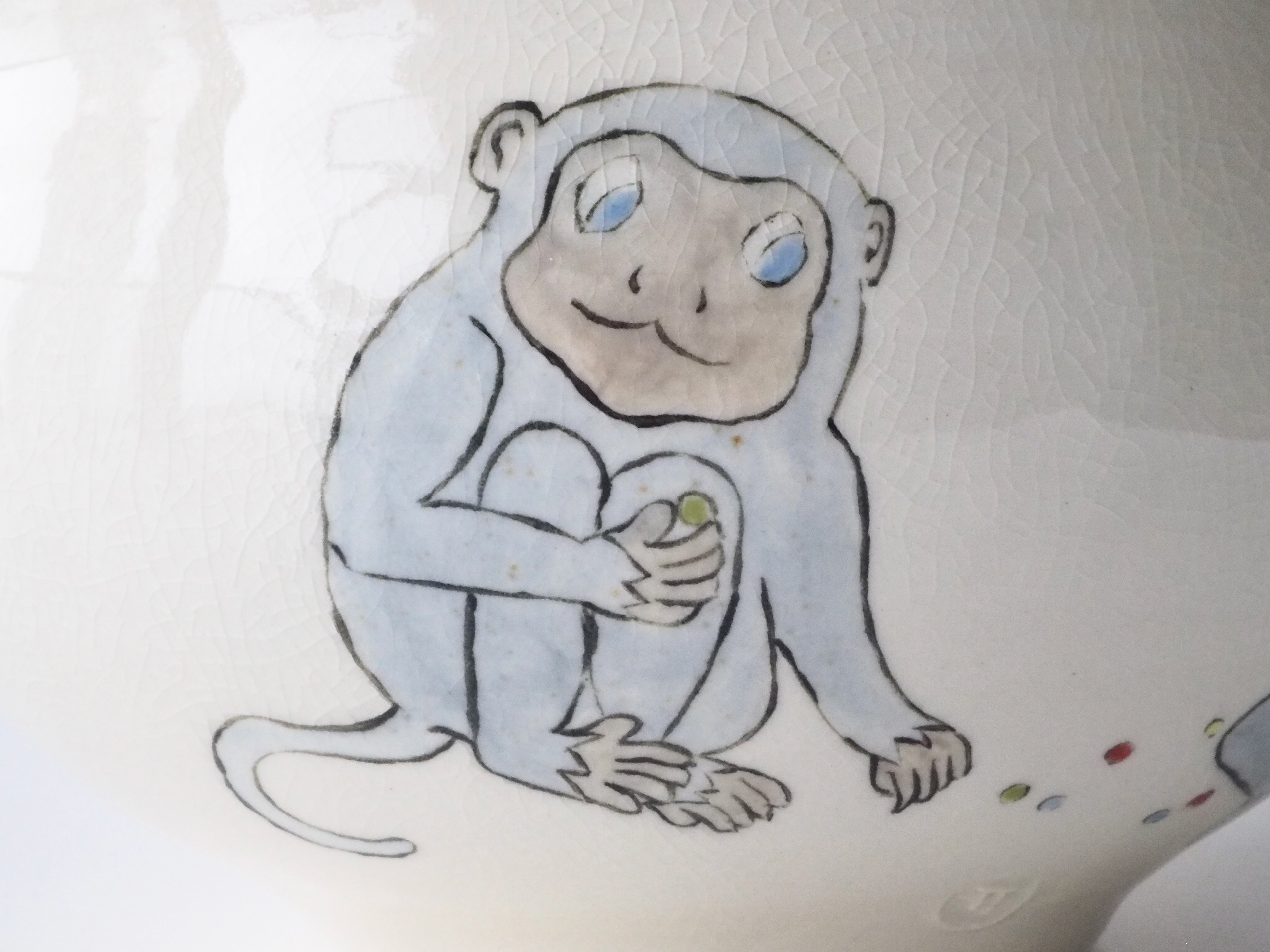 $130 [Marble Monkeys - 6.5in x 6.5in x 5in]