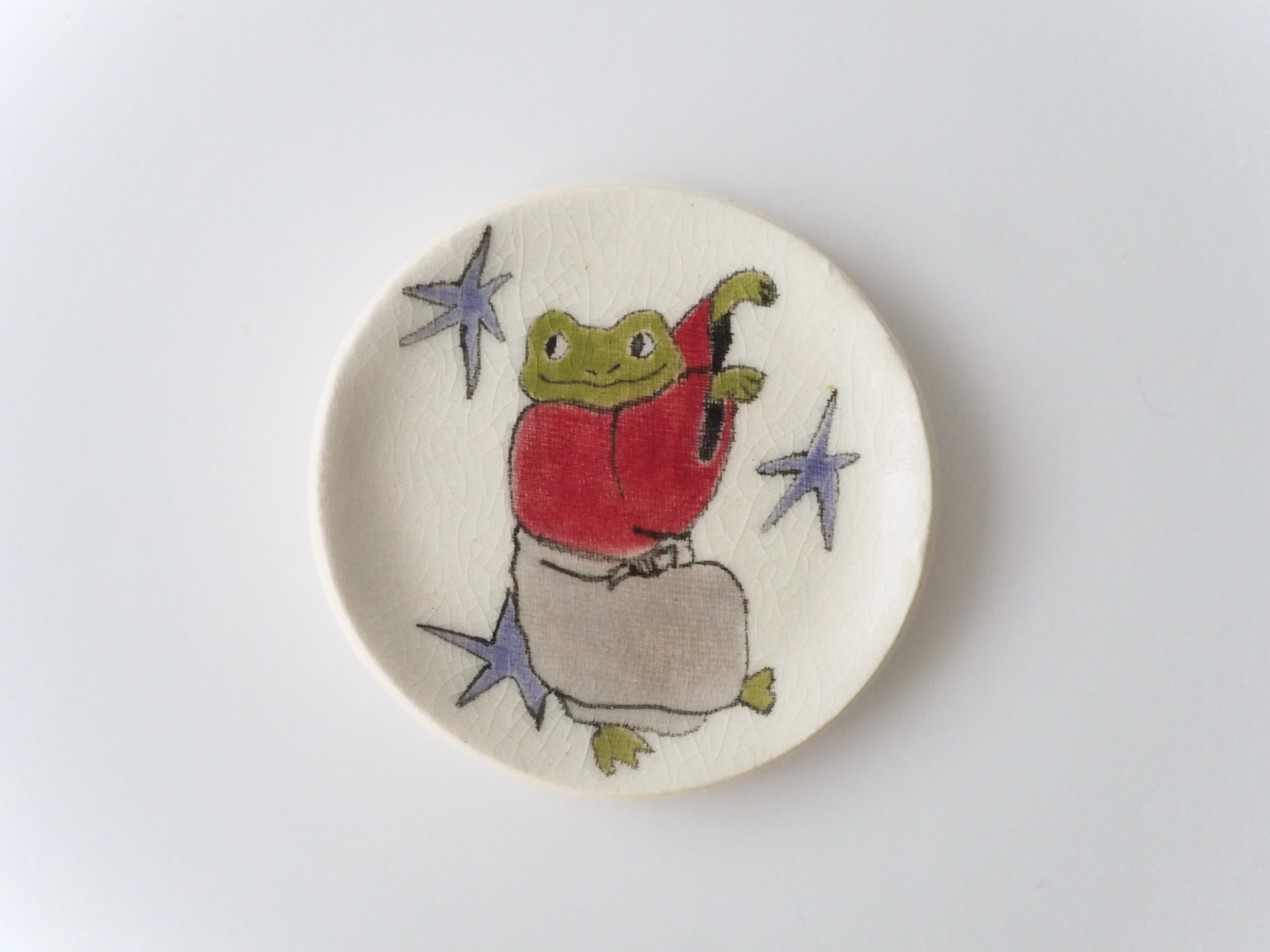 Dancing frog dish