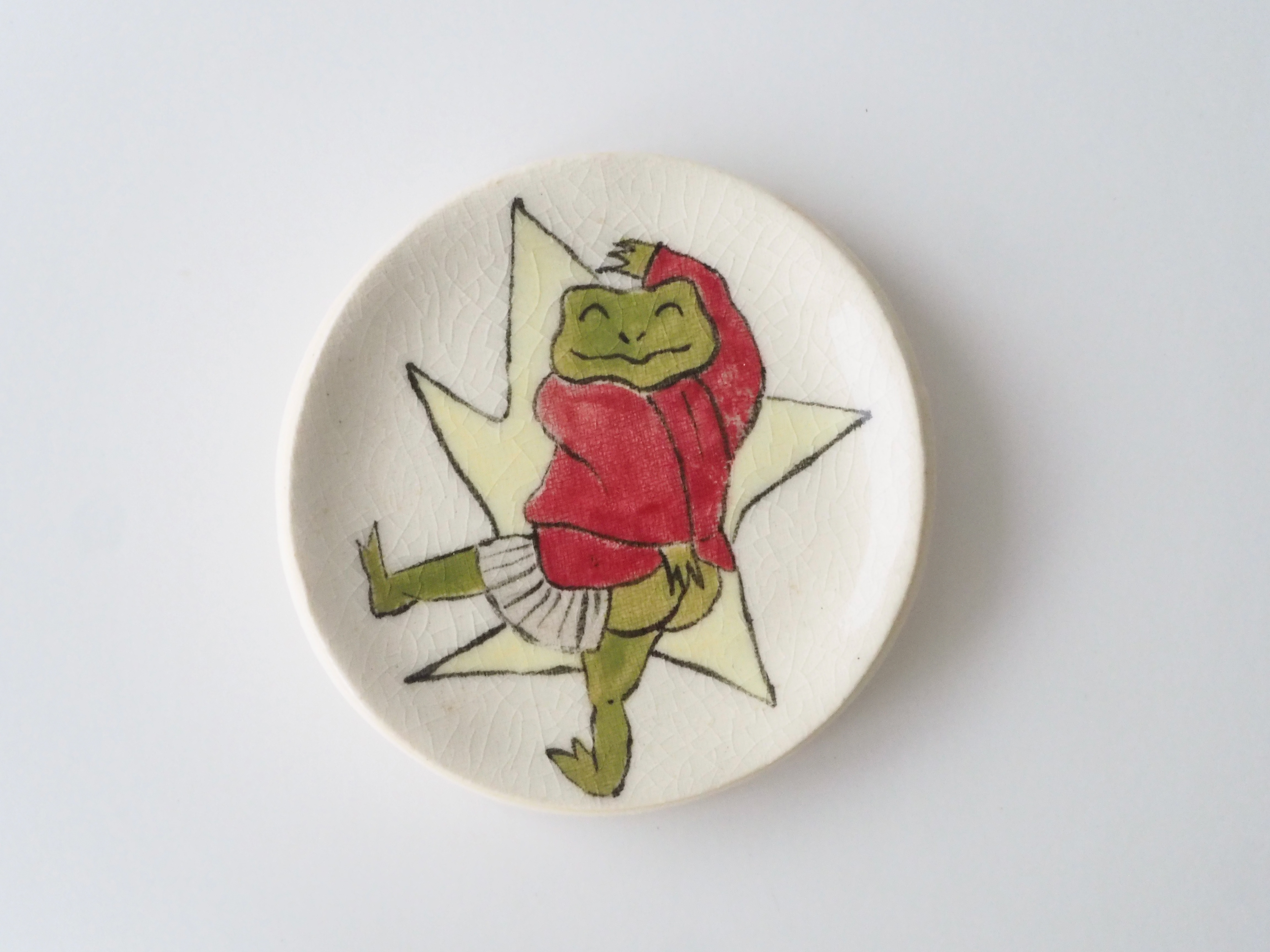 $30 [Original dancing frog - 3.5in x 3.5in]