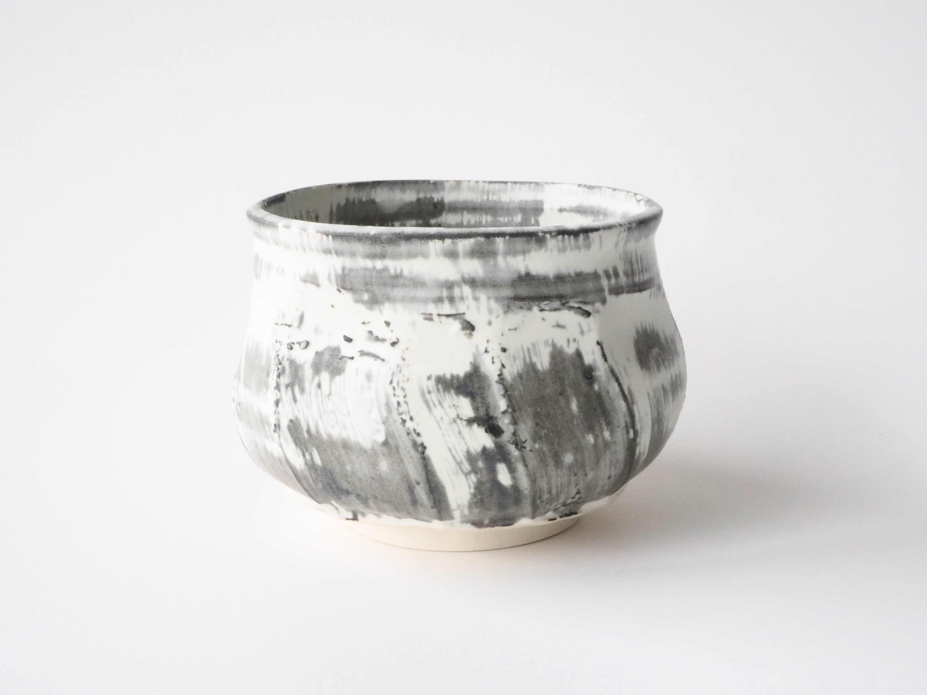 $55 [Faceted bowl - 5in x 5in x 3in]