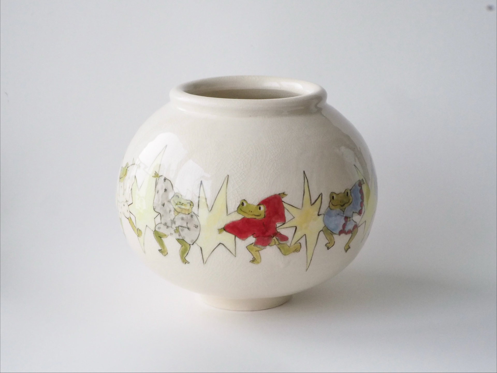 Unavailable [original frog parade moon jar]