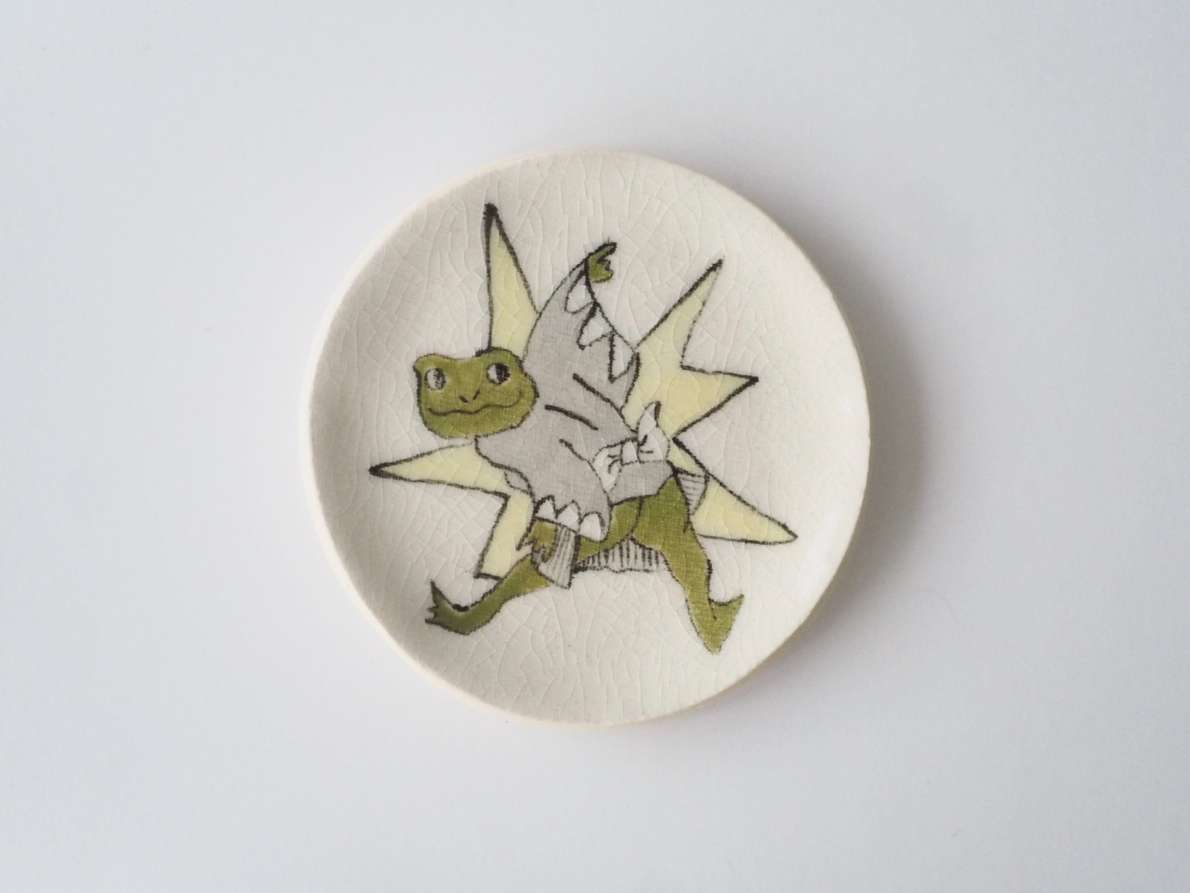 $30 [Original dancing frog - 3.5in x 3.5in]